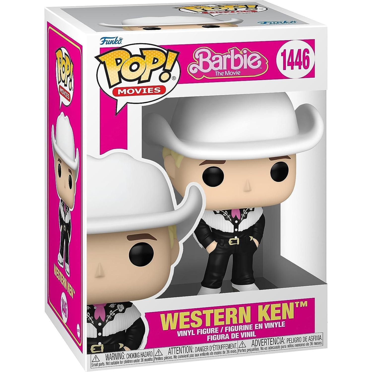 Figura de Vinilo Pop! Funko Barbie Western Ken 9.53 cm