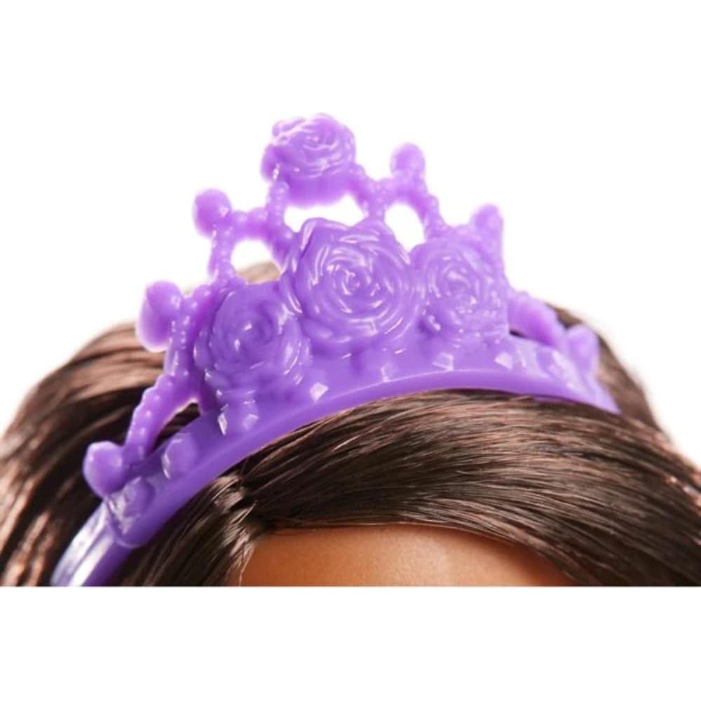 Muñeca Princesa Barbie Dreamtopia con Accesorios Morados