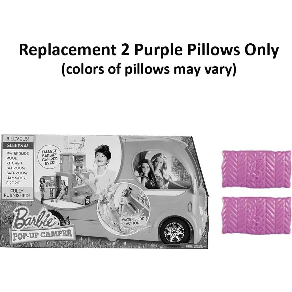 Juego de Repuesto de 2 Cojines Morados Barbie CJT42