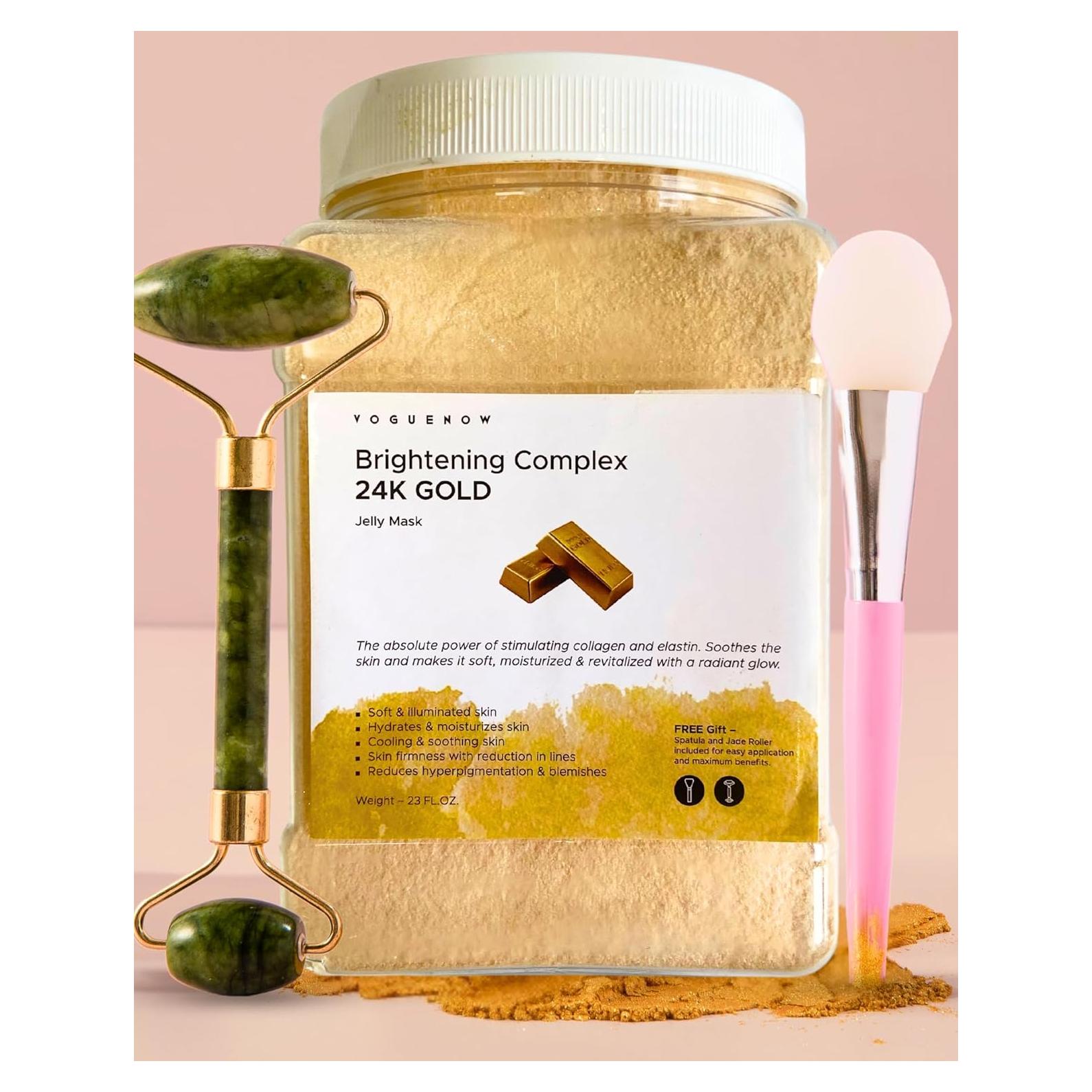 Mascarilla Facial Jelly VogueNow 24K Oro Hidratante 651g