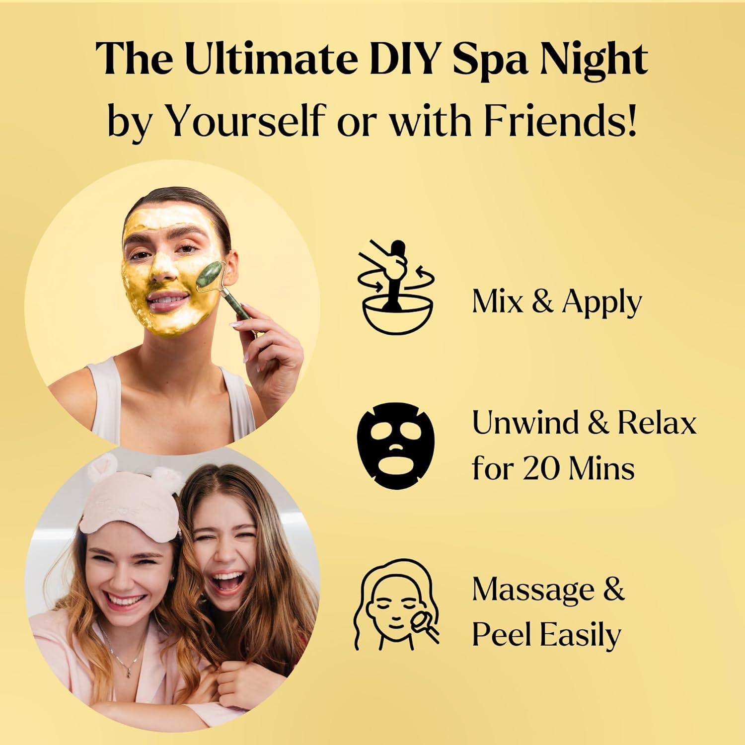 Mascarilla Facial Jelly VogueNow 24K Oro Hidratante 651g