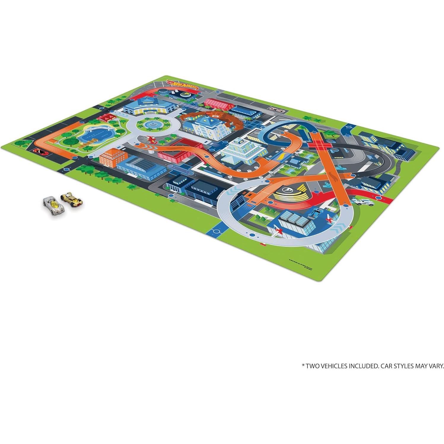 Tapete de Juego Jumbo Hot Wheels 50 Aniversario 119x155 cm