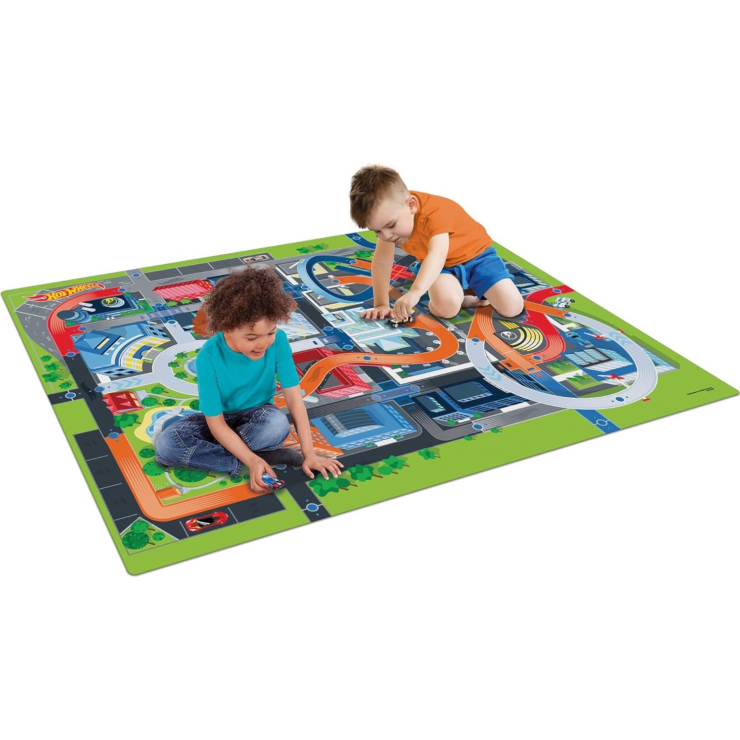 Tapete de Juego Jumbo Hot Wheels 50 Aniversario 119x155 cm