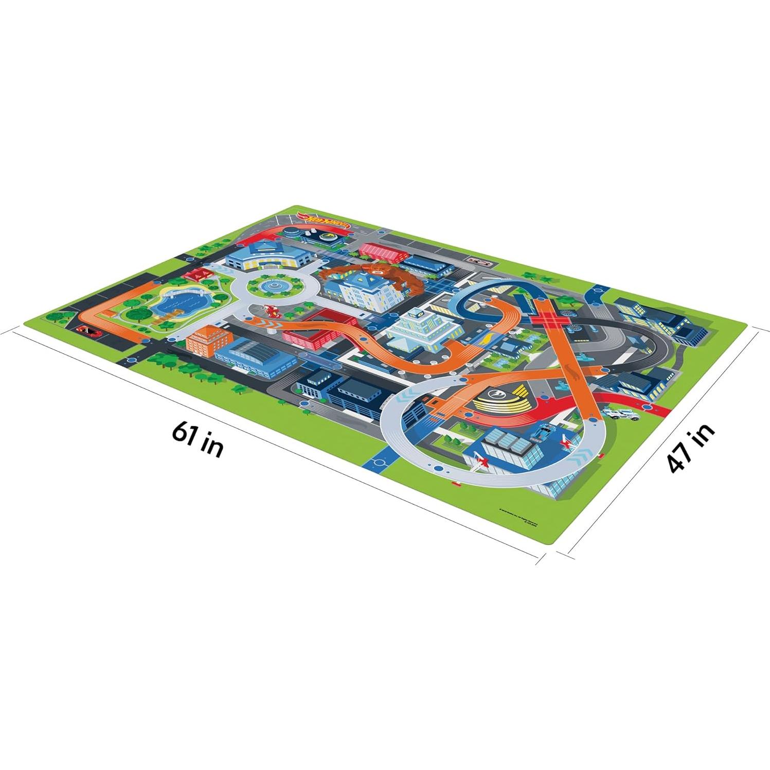 Tapete de Juego Jumbo Hot Wheels 50 Aniversario 119x155 cm