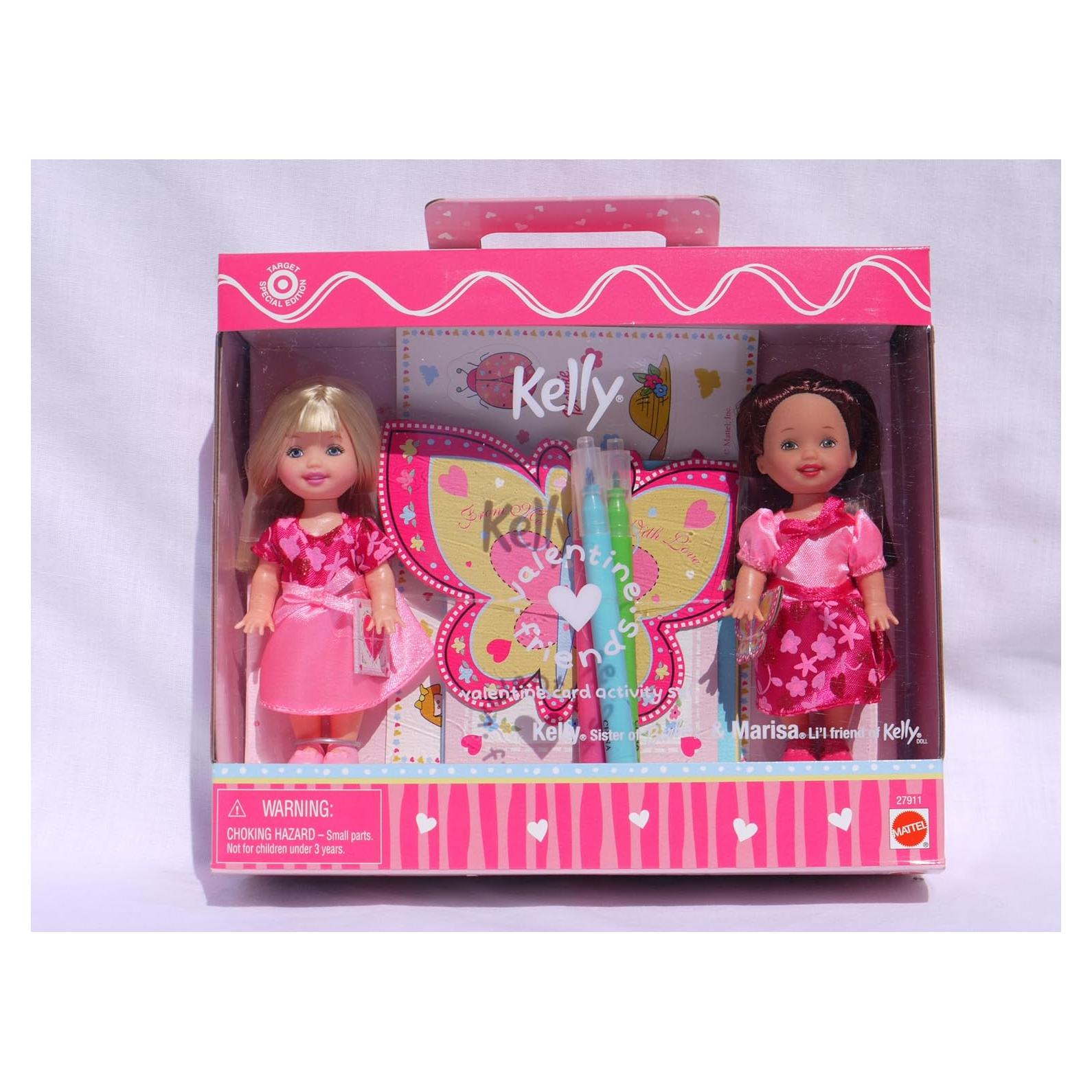 Conjunto de Tarjetas de San Valentín Barbie Kelly 2000 - Edición Especial