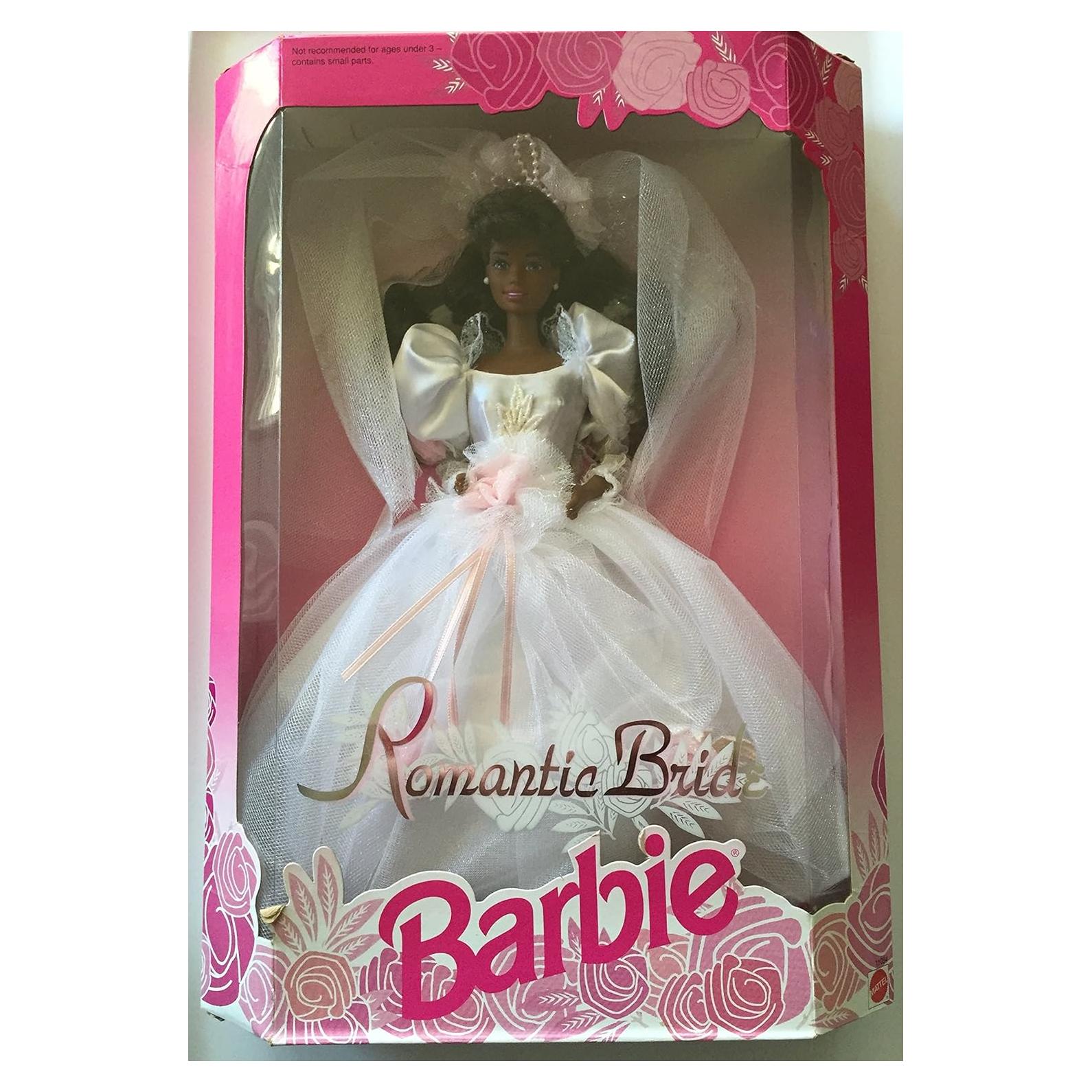 Muñeca Novia Romántica Barbie AA Mattel 11054 35.81x25.15cm