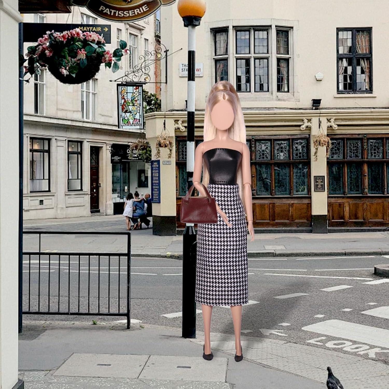 17 Piezas Ropa de Muñeca Carreuty 30 cm con Accesorios