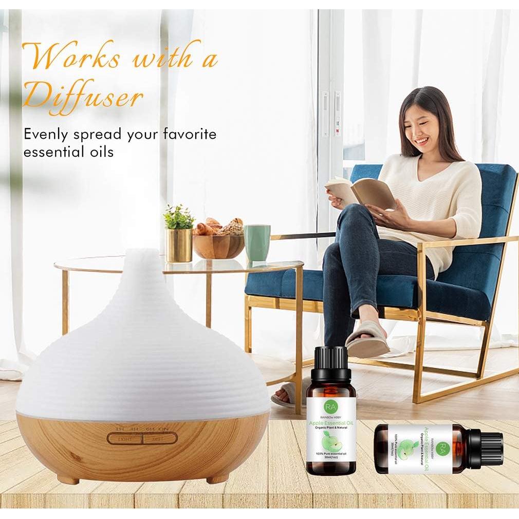 Aceite Esencial de Manzana 30ml - Orgánico para Difusor y Cuidado de la Piel