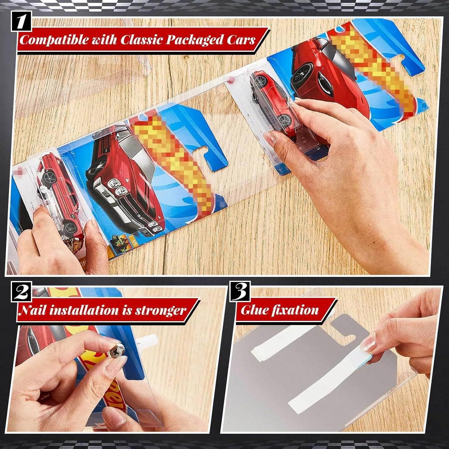 Expositores de Automóviles RattanView 15 Pcs Montados en Pared