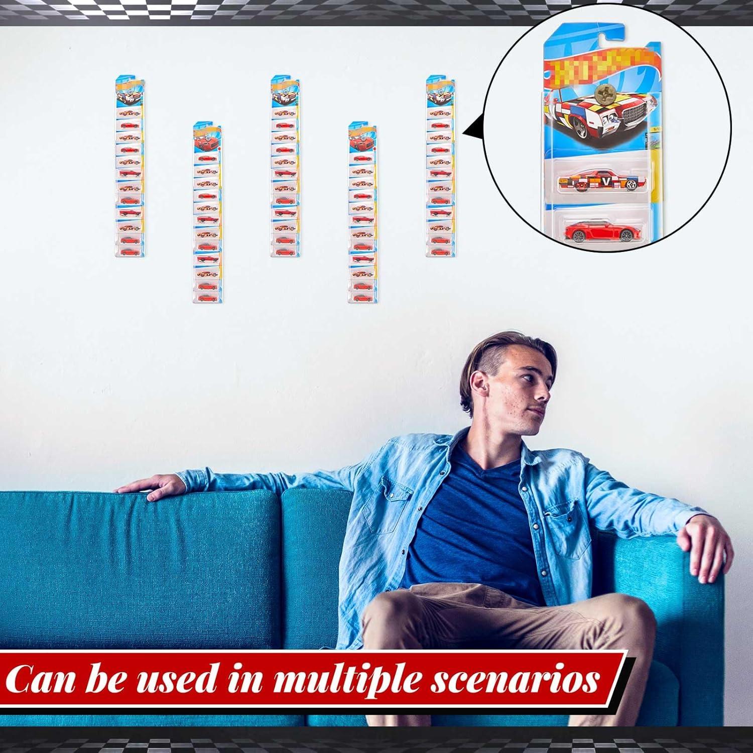 Expositores de Automóviles RattanView 15 Pcs Montados en Pared