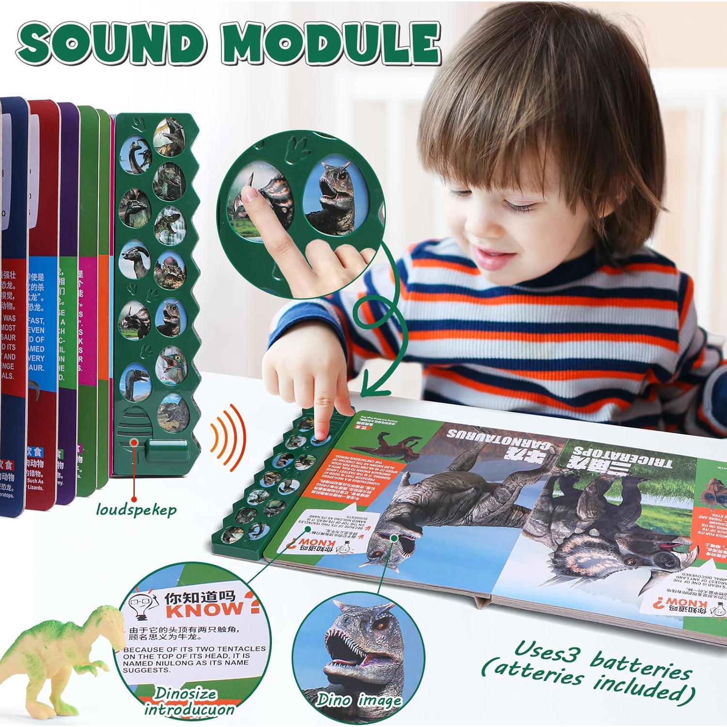 Kit de Excavación de Dinosaurios Kolegend - 12 Huevos + Libro