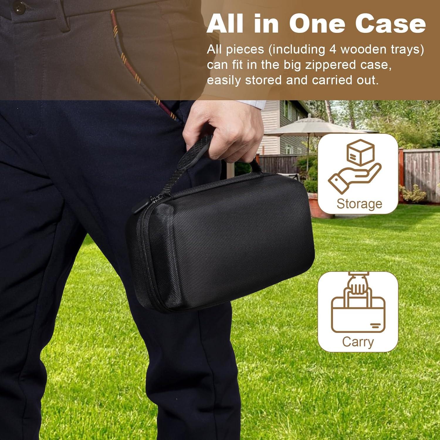 Juego de Dominó OZFRHO Doble 6 con 28 Fichas y Soportes