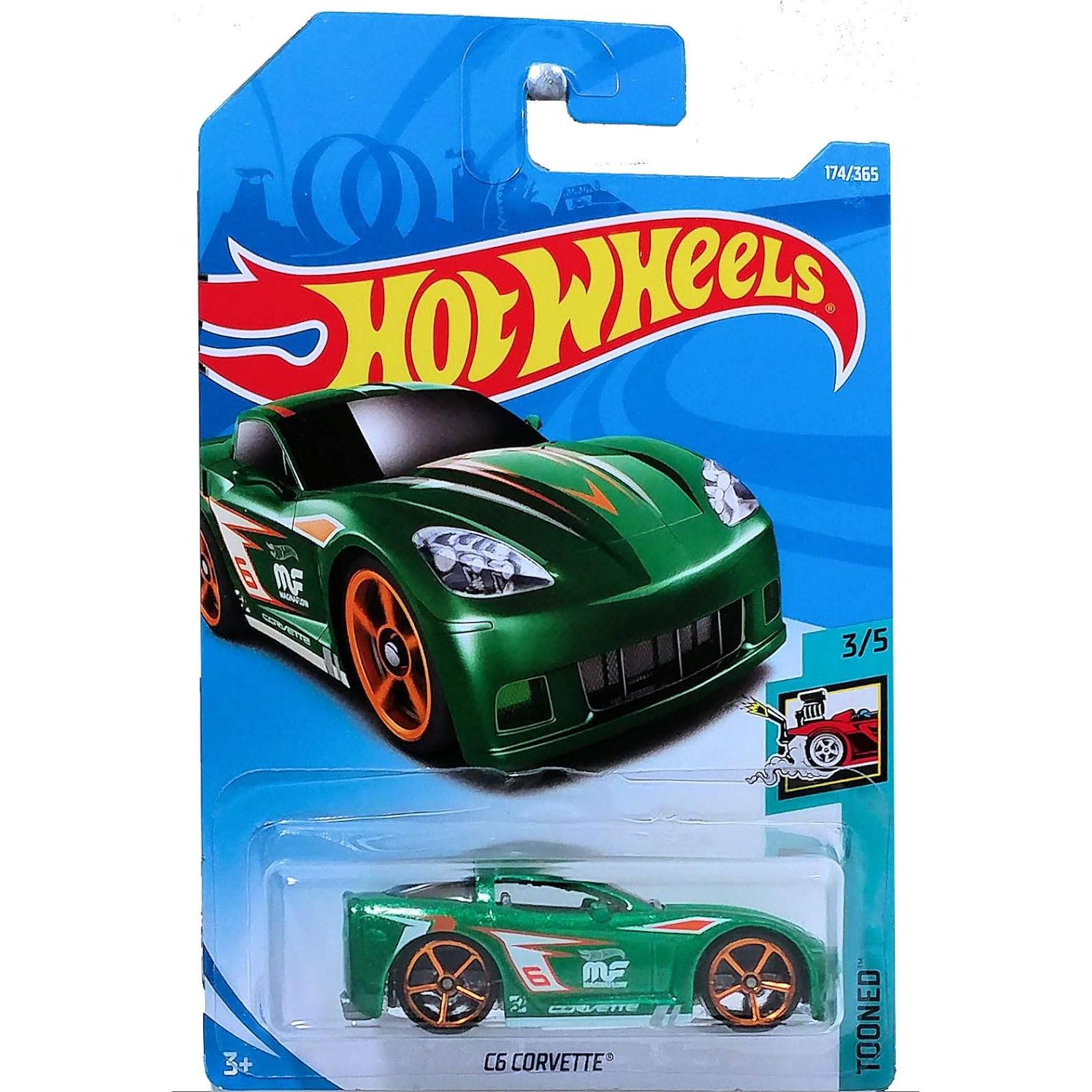 Hot Wheels C6 Corvette Verde 1:64 Coleccionista 50 Aniversario