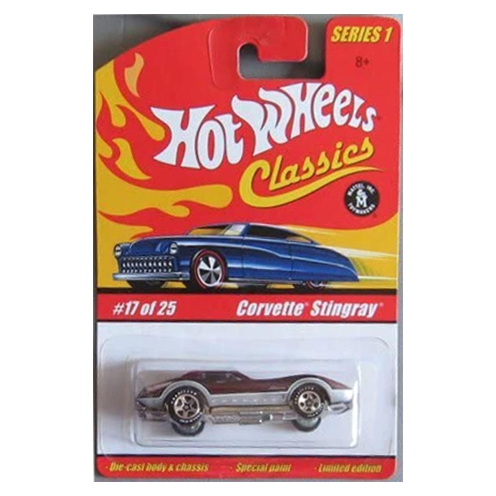 Hot Wheels Clásicos Corvette Stingray 1:64 Morado Claro
