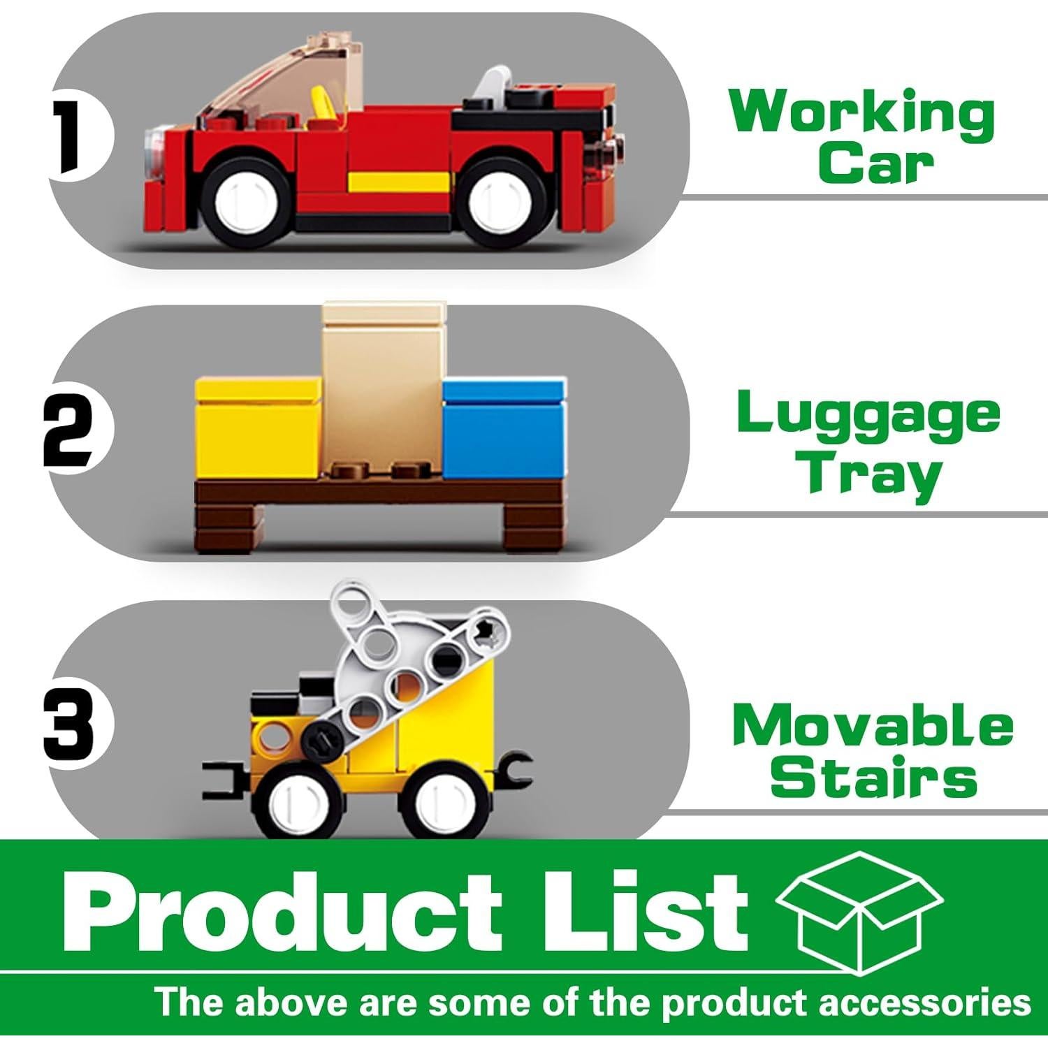 Juego de Construcción de Avión de Carga BDXEJV 383 Piezas