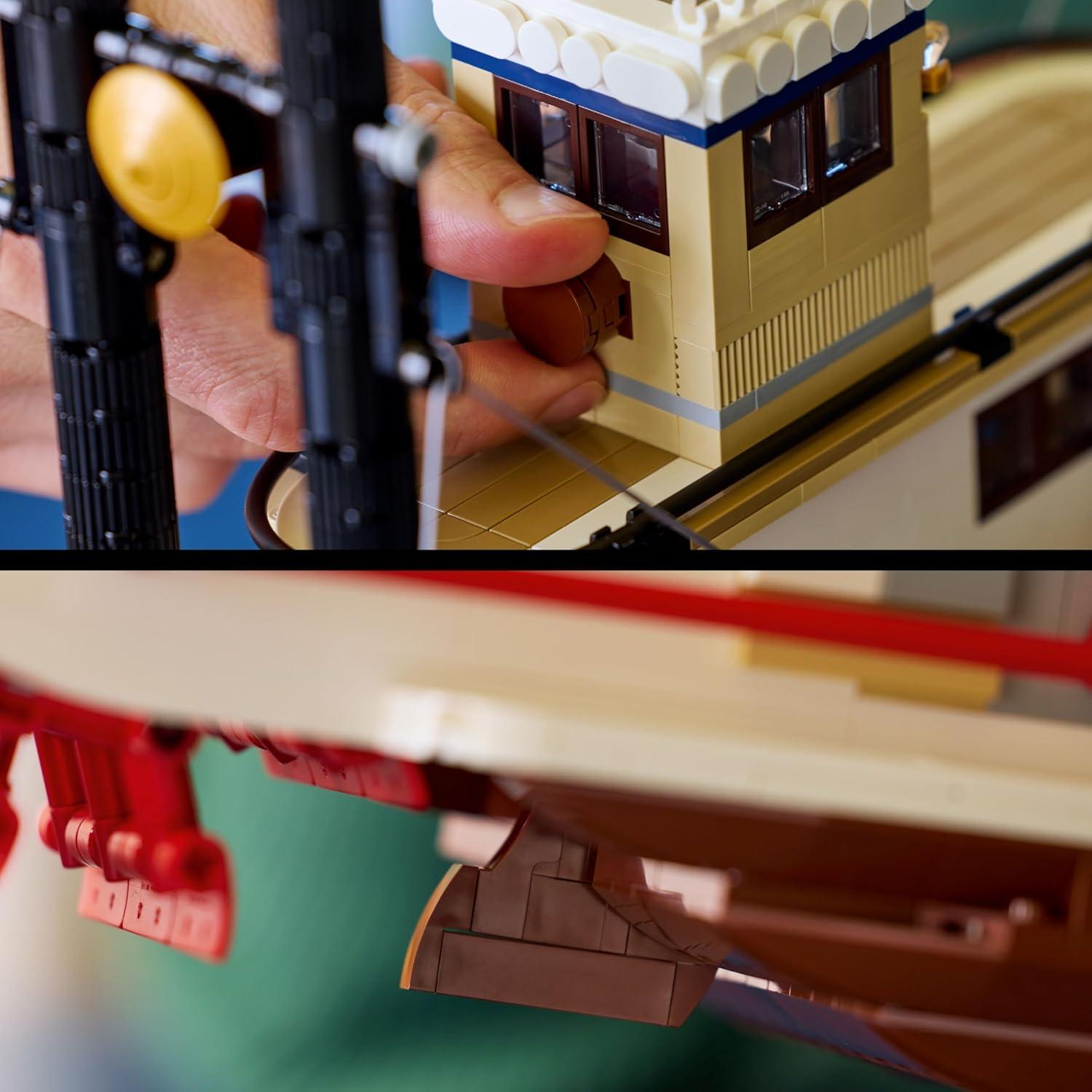 LEGO Ideas Barco de Vapor del Río 21356 - Modelo para Adultos