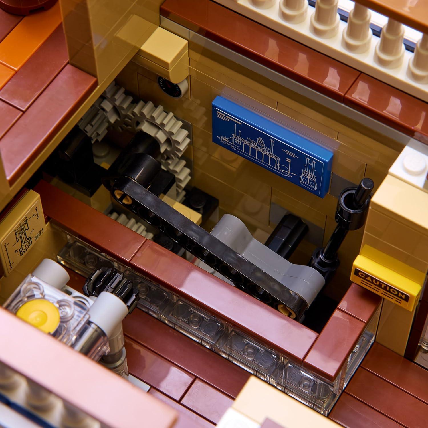 LEGO Ideas Barco de Vapor del Río 21356 - Modelo para Adultos