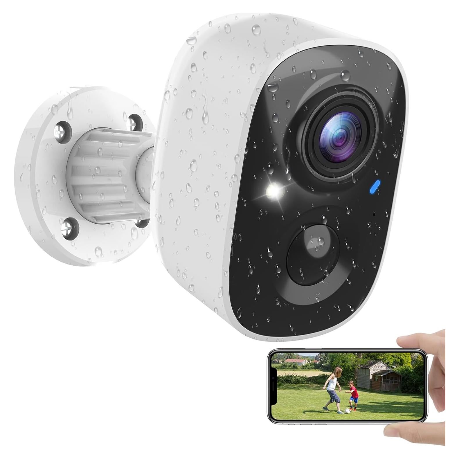 Cámara de Seguridad Inalámbrica MaxiViz GJ-CG6-20W 2K IP66