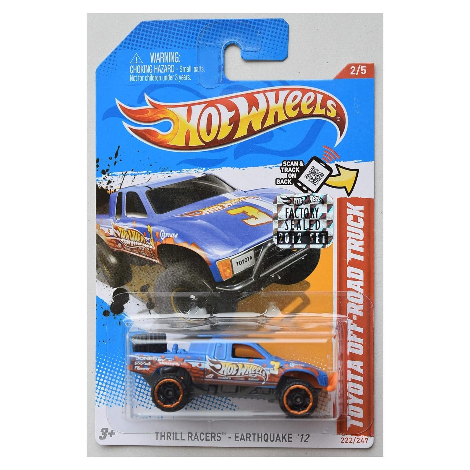 Hot Wheels Camión Off Road Toyota 1:64 Azul 2012