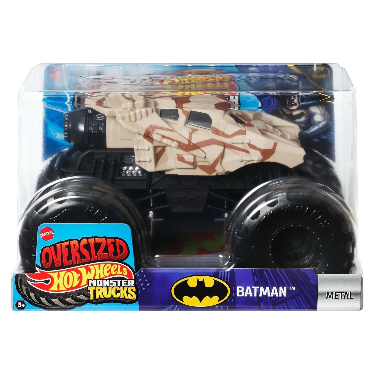 Hot Wheels Monster Trucks Batman Tumbler 1:24 Camuflaje