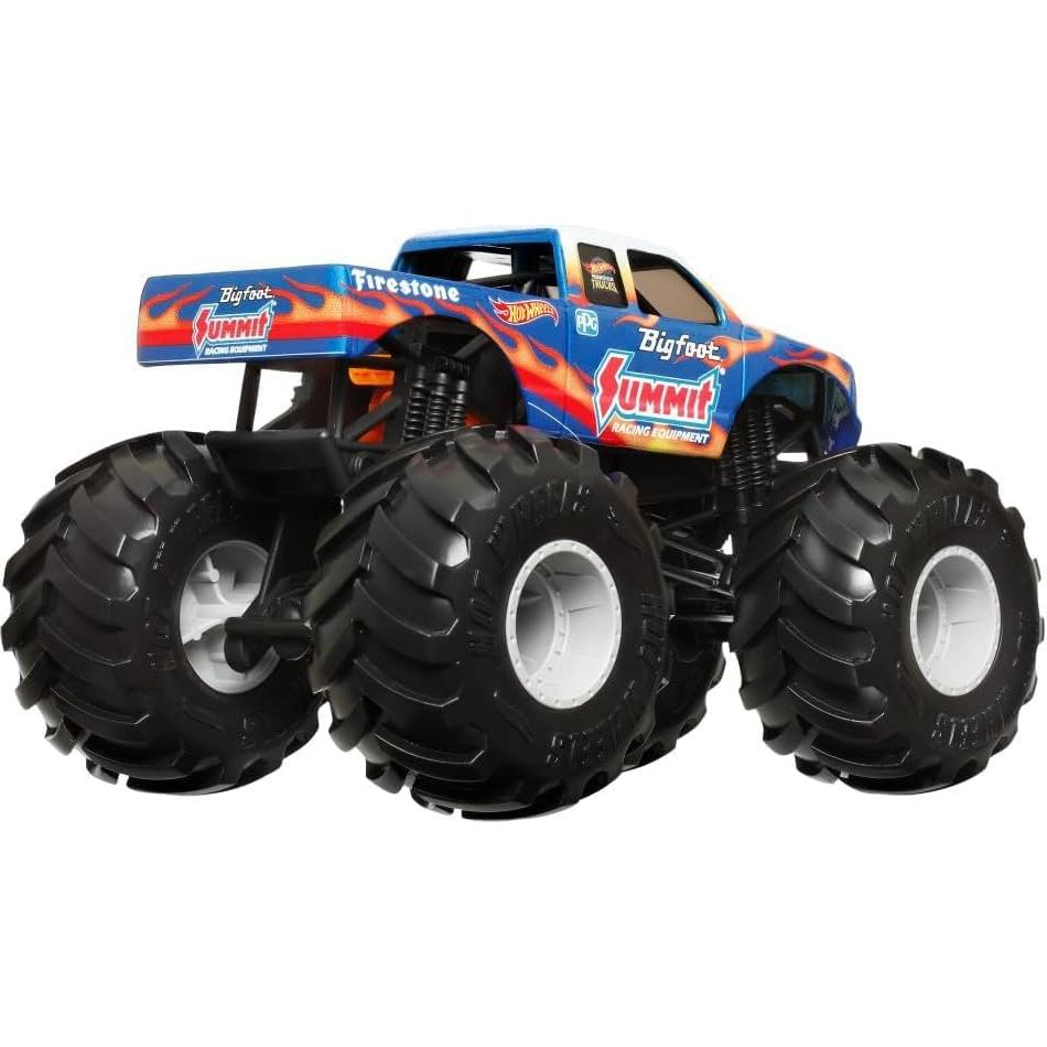Hot Wheels Monster Trucks Bigfoot Summit 2024 1:24 Metal Fundido