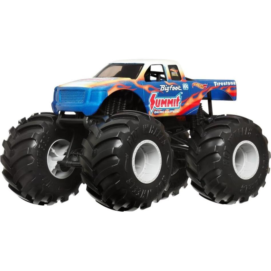Hot Wheels Monster Trucks Bigfoot Summit 2024 1:24 Metal Fundido