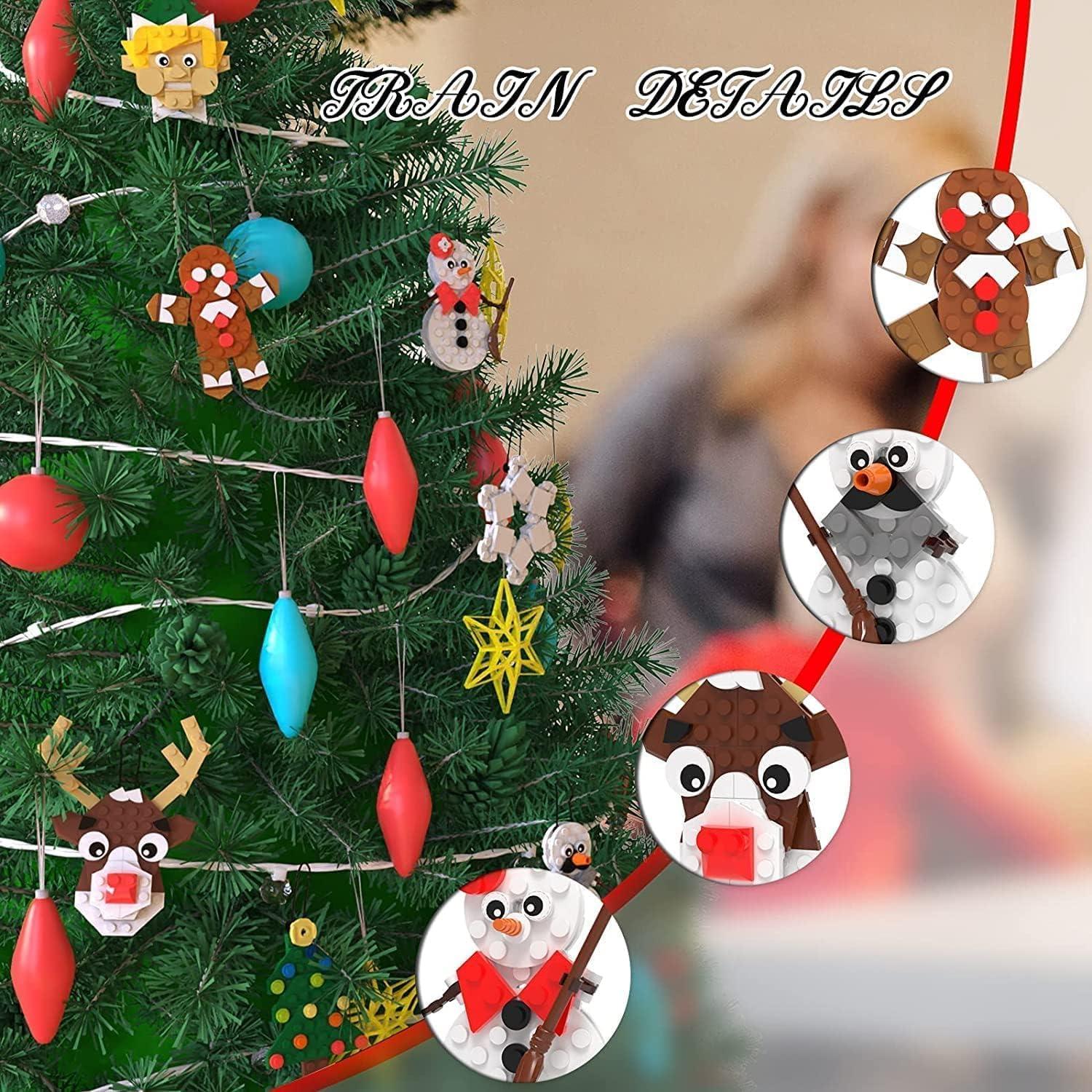 Adorno de Árbol de Navidad Tenhorses 11-en-1 con Cuerda