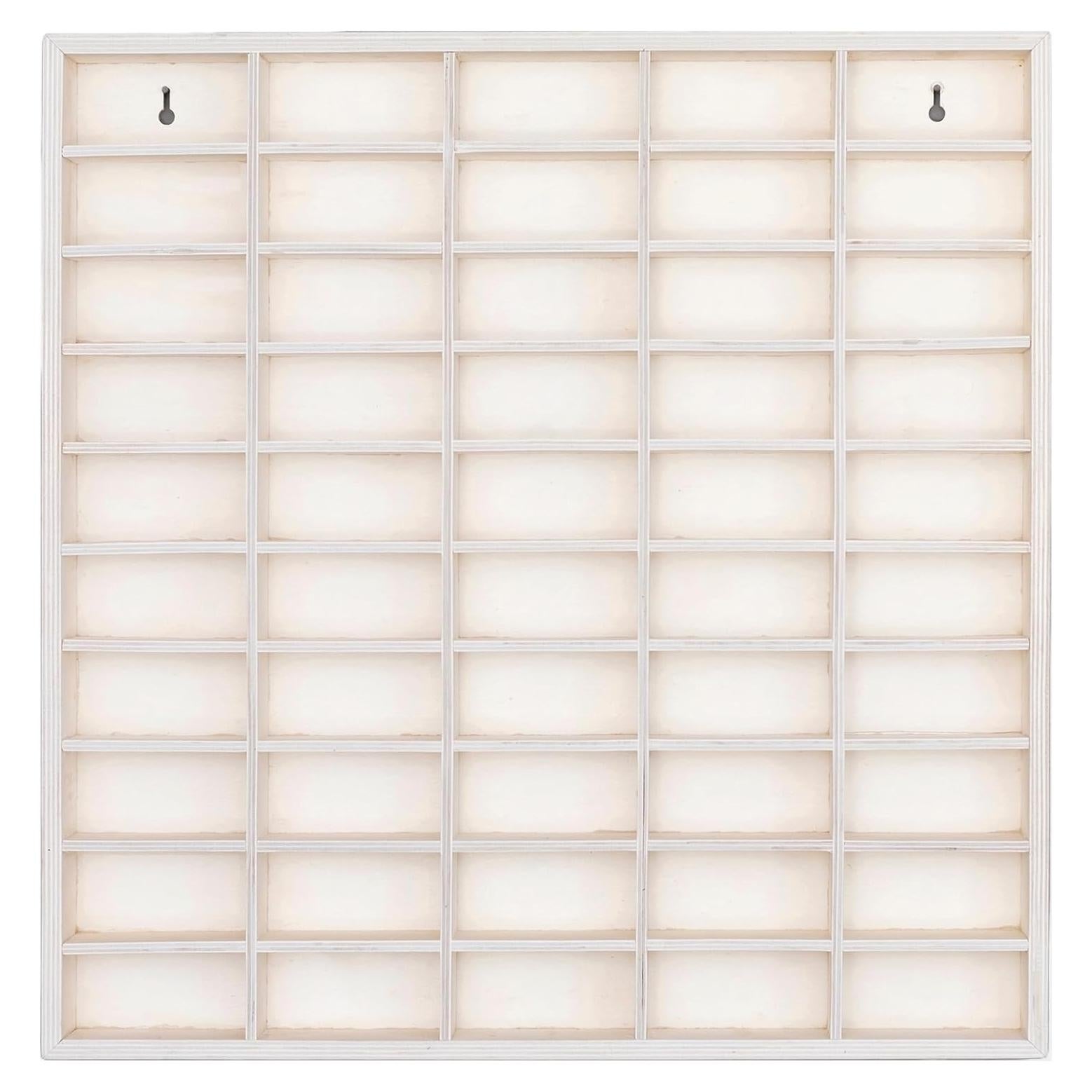 Estante de Exhibición de Autos Rustic Roots - Madera para 50 Autos