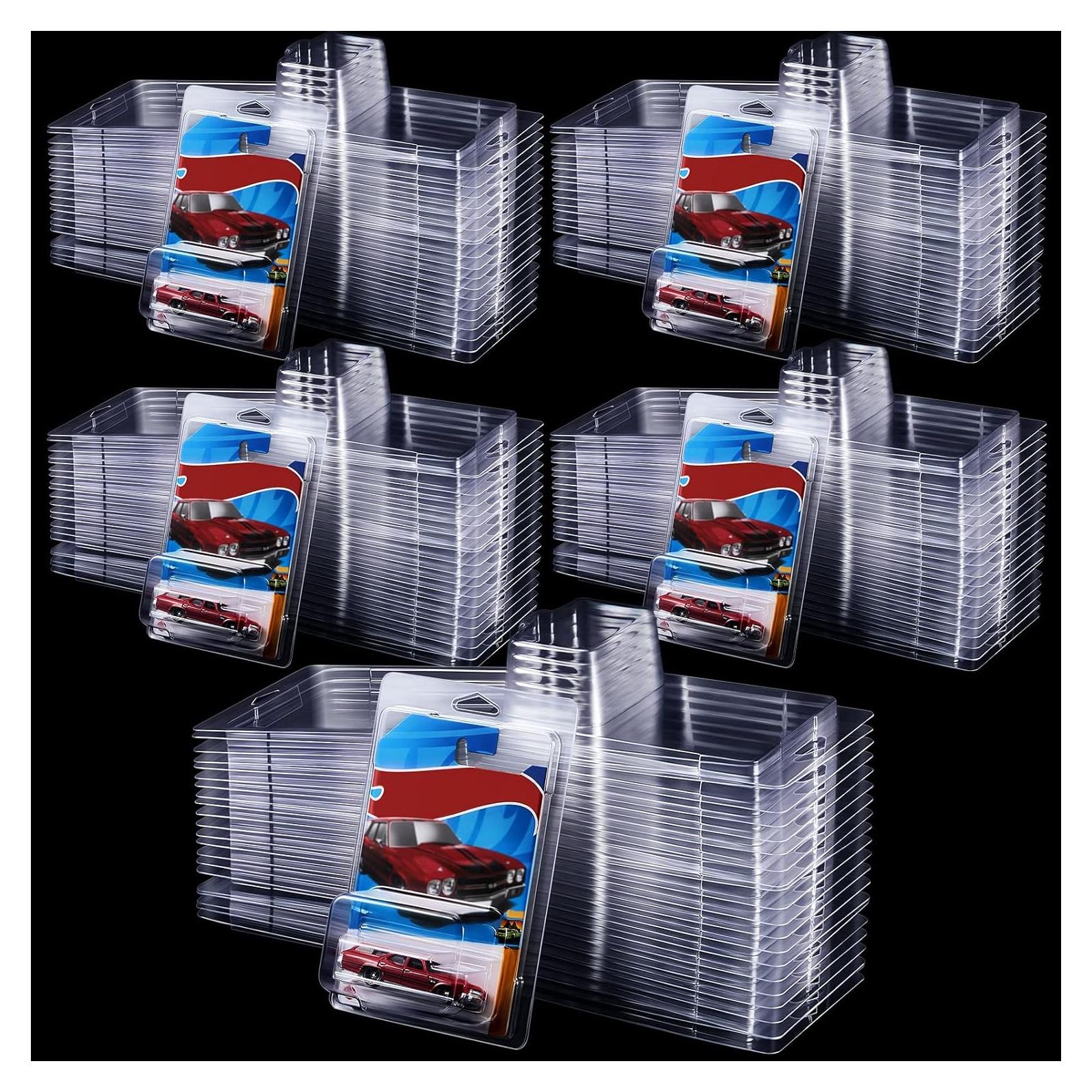 120 Cajas Protectores Clamshell Wesiti para Modelos de Automóviles
