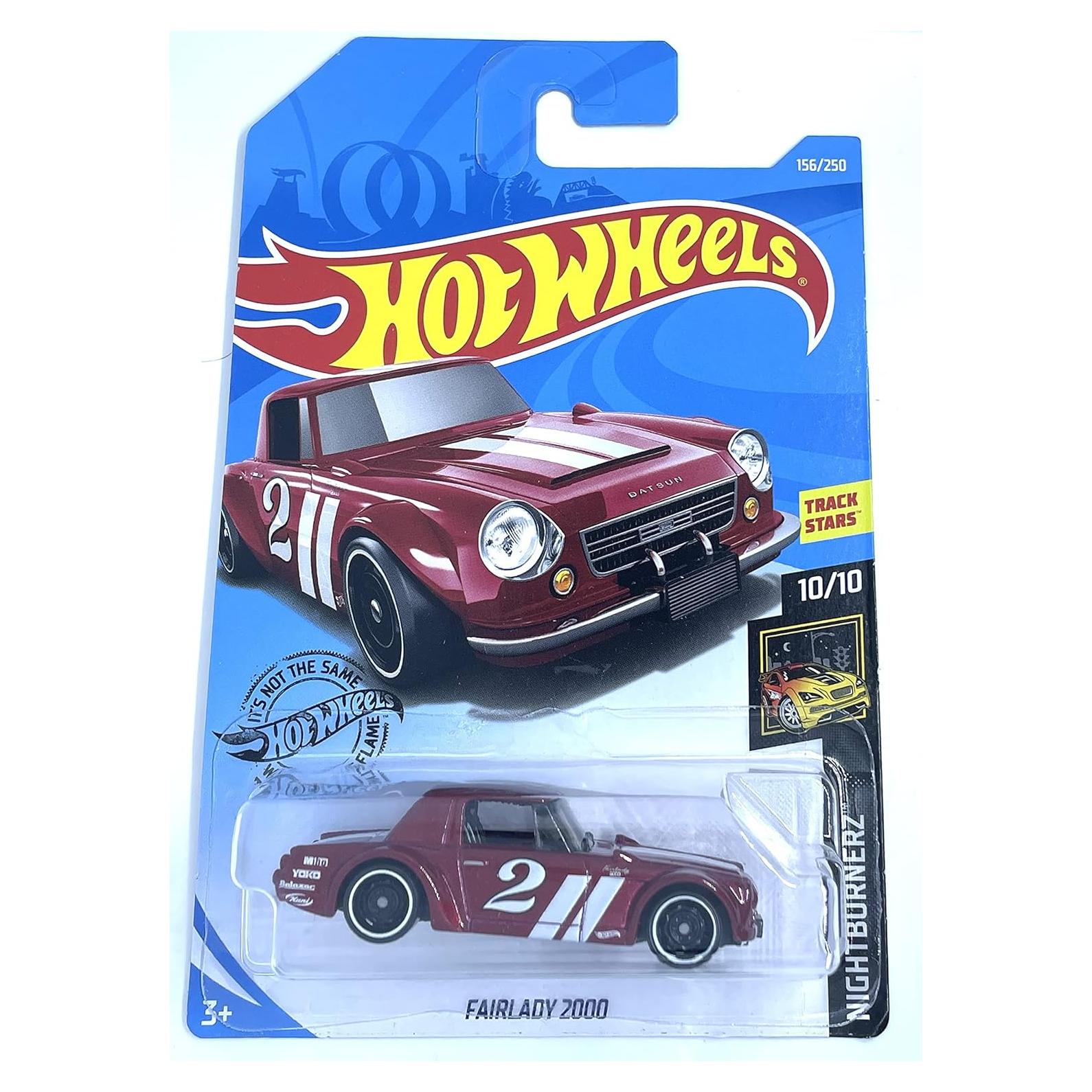 Auto de colección Hot Wheels Fairlady 2000 rojo 6.35cm