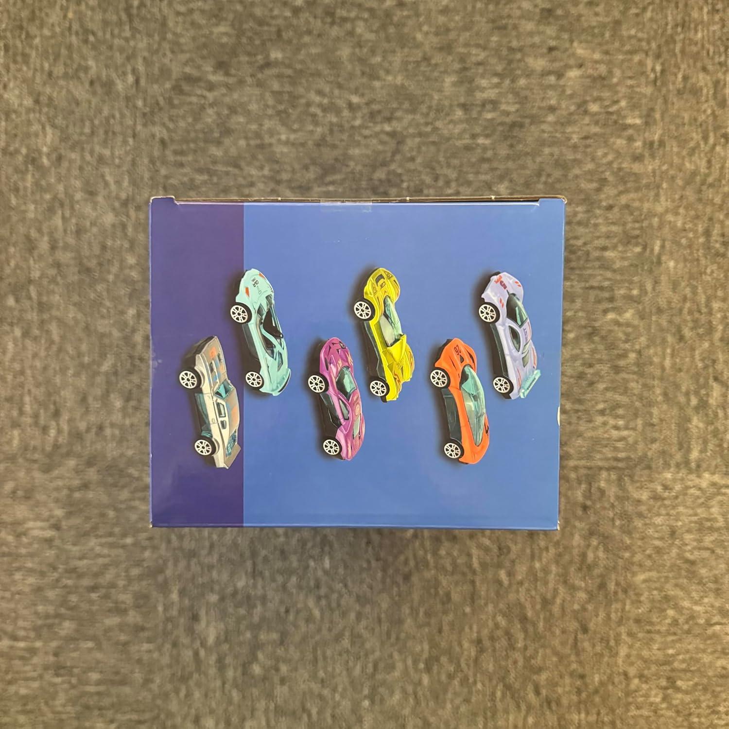 Juguete de Camión de Dinosaurio VATOS con 8 Coches - Pista Plegable