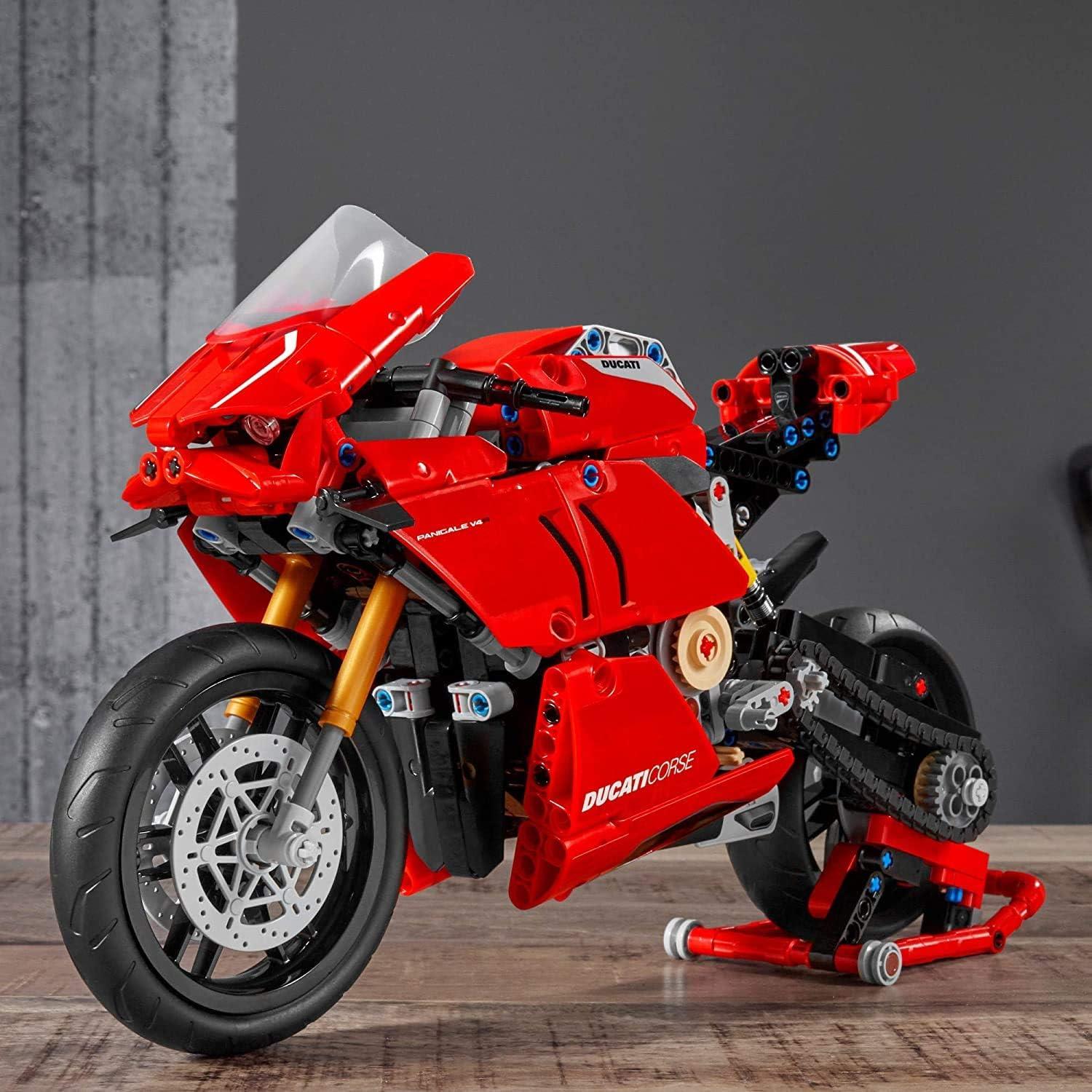 LEGO Technic Ducati Panigale V4 R 42107 Motocicleta 38.2x26.2cm