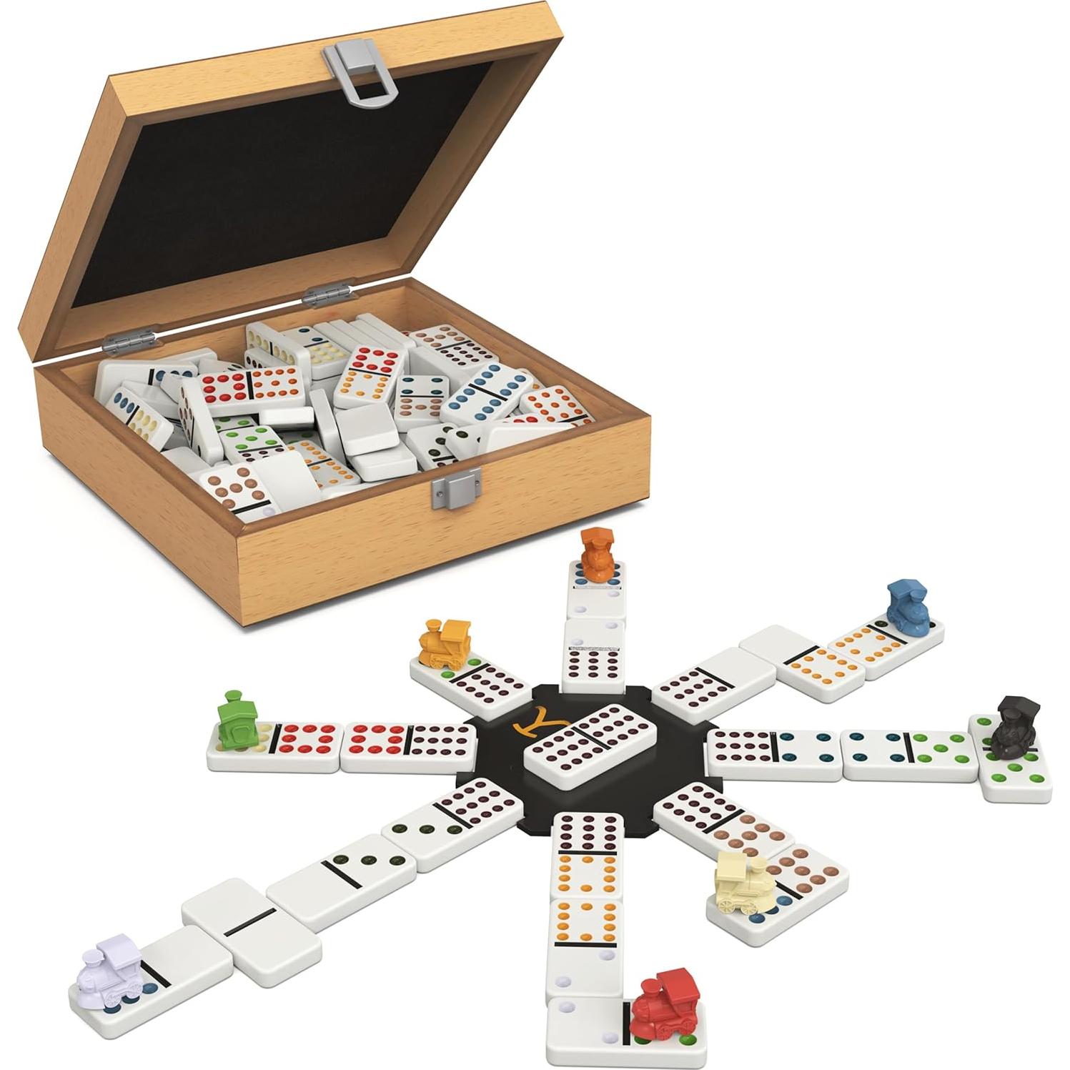 Dominó Mexicano Spin Master Yellowstone en Estuche de Madera