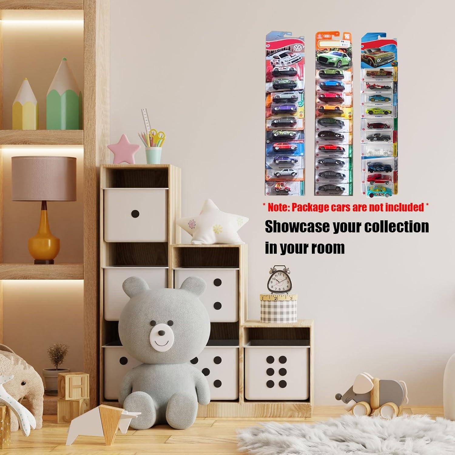 Estuche de Exhibición para 100 Coches AAiphuwew - Plástico Transparente