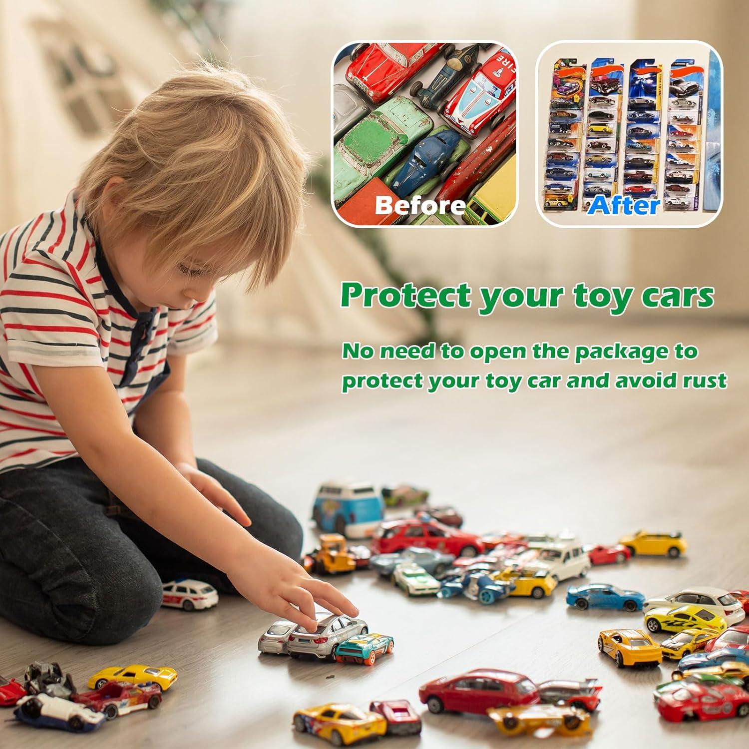 Estuche de Exhibición para 100 Coches AAiphuwew - Plástico Transparente