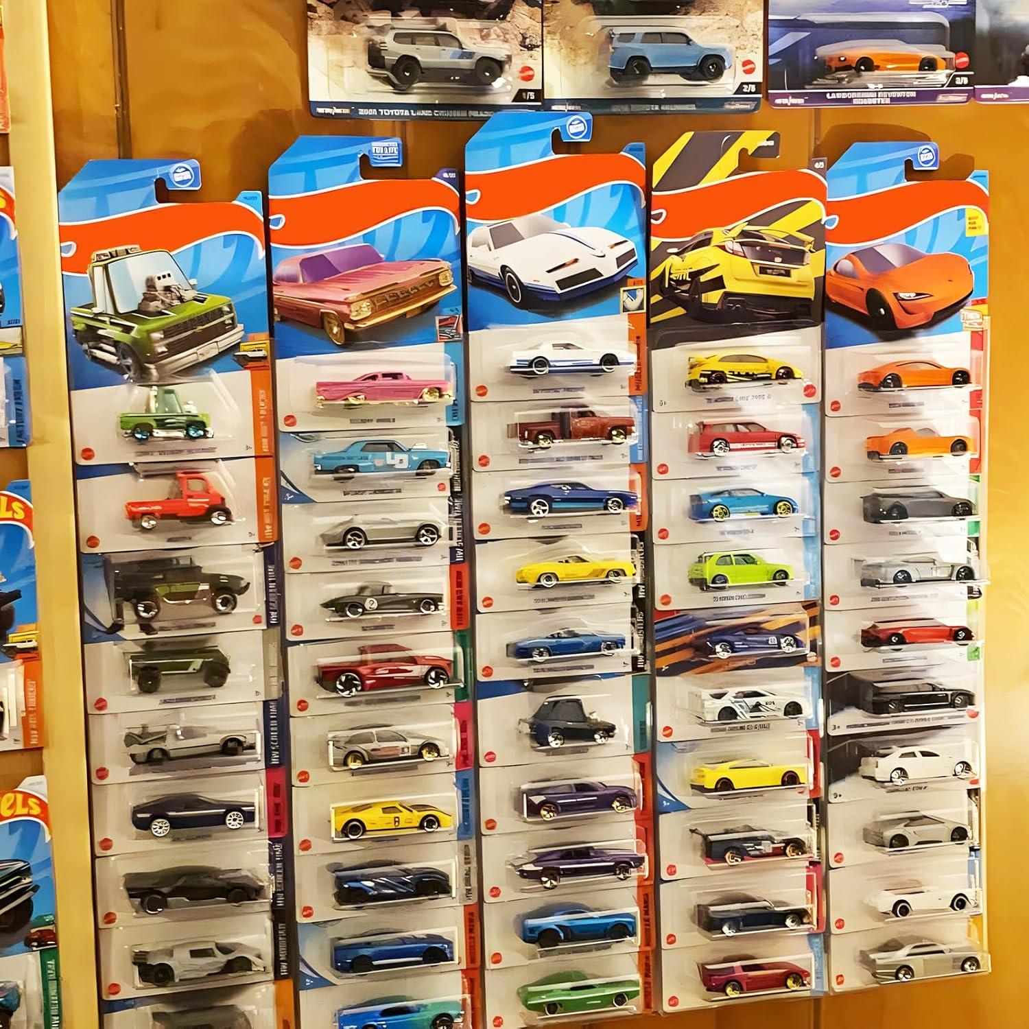 Estuche de Exhibición para 100 Coches AAiphuwew - Plástico Transparente