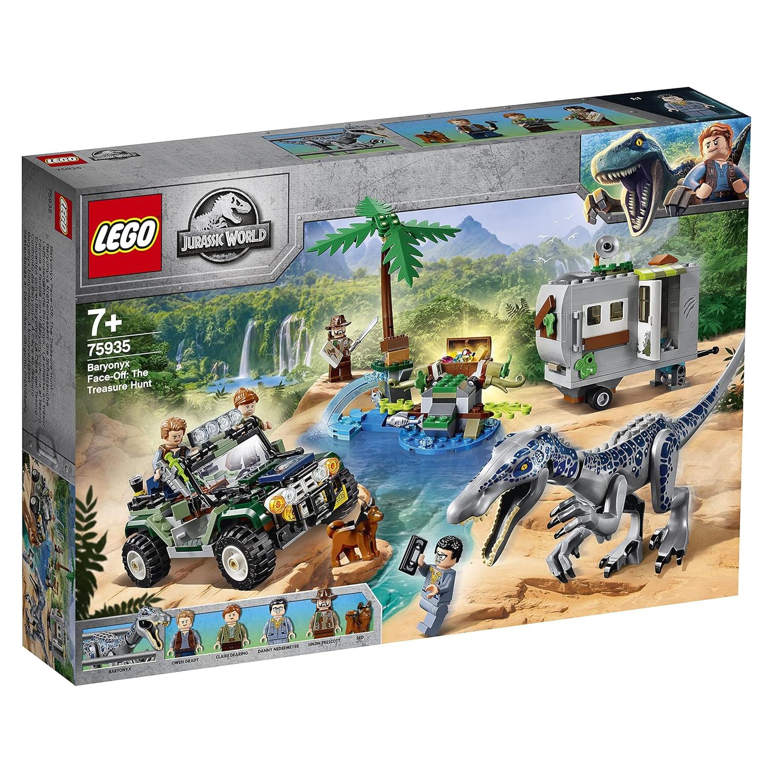 LEGO Mundo Jurásico 75935 Enfrentamiento Baryonyx 434 Piezas