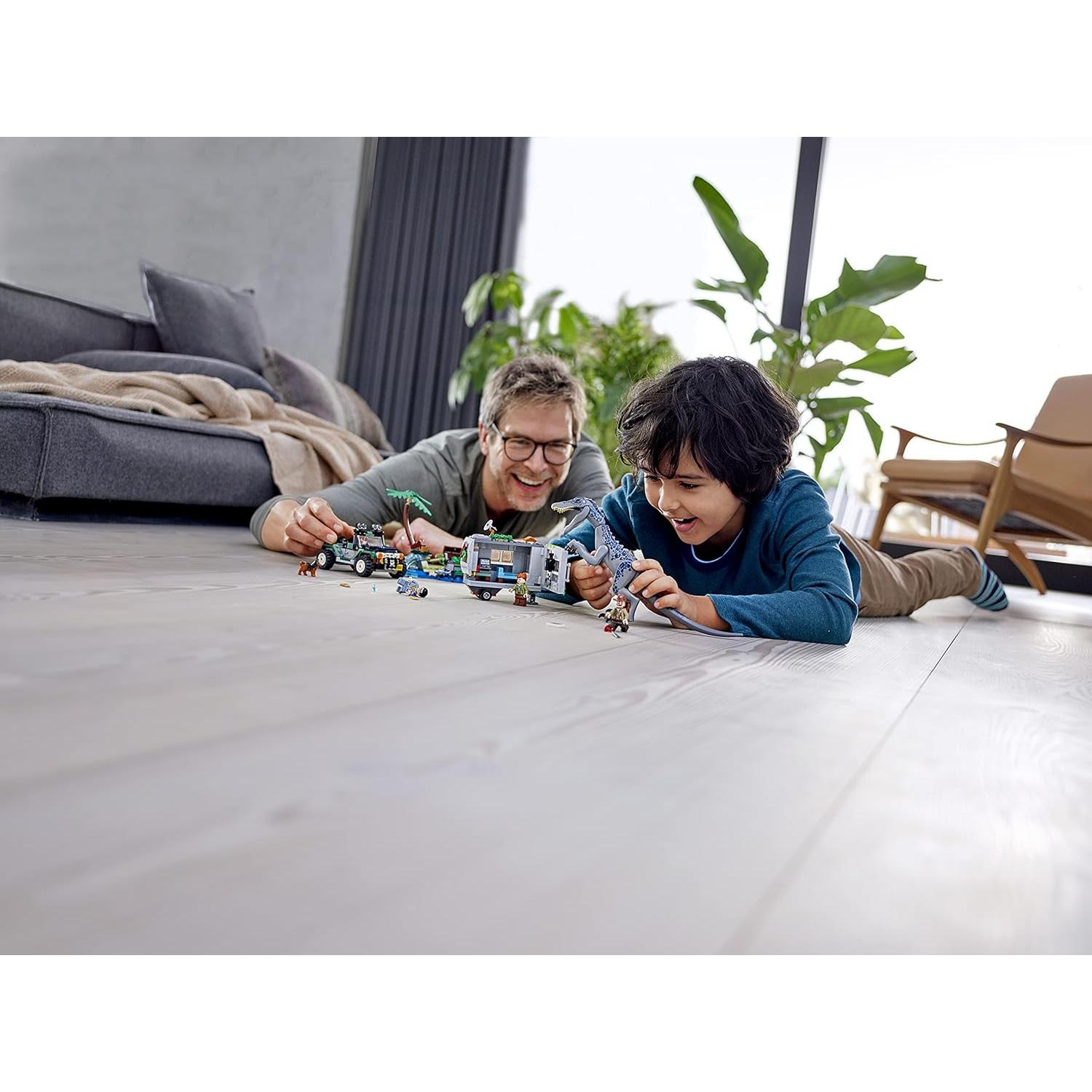 LEGO Mundo Jurásico 75935 Enfrentamiento Baryonyx 434 Piezas