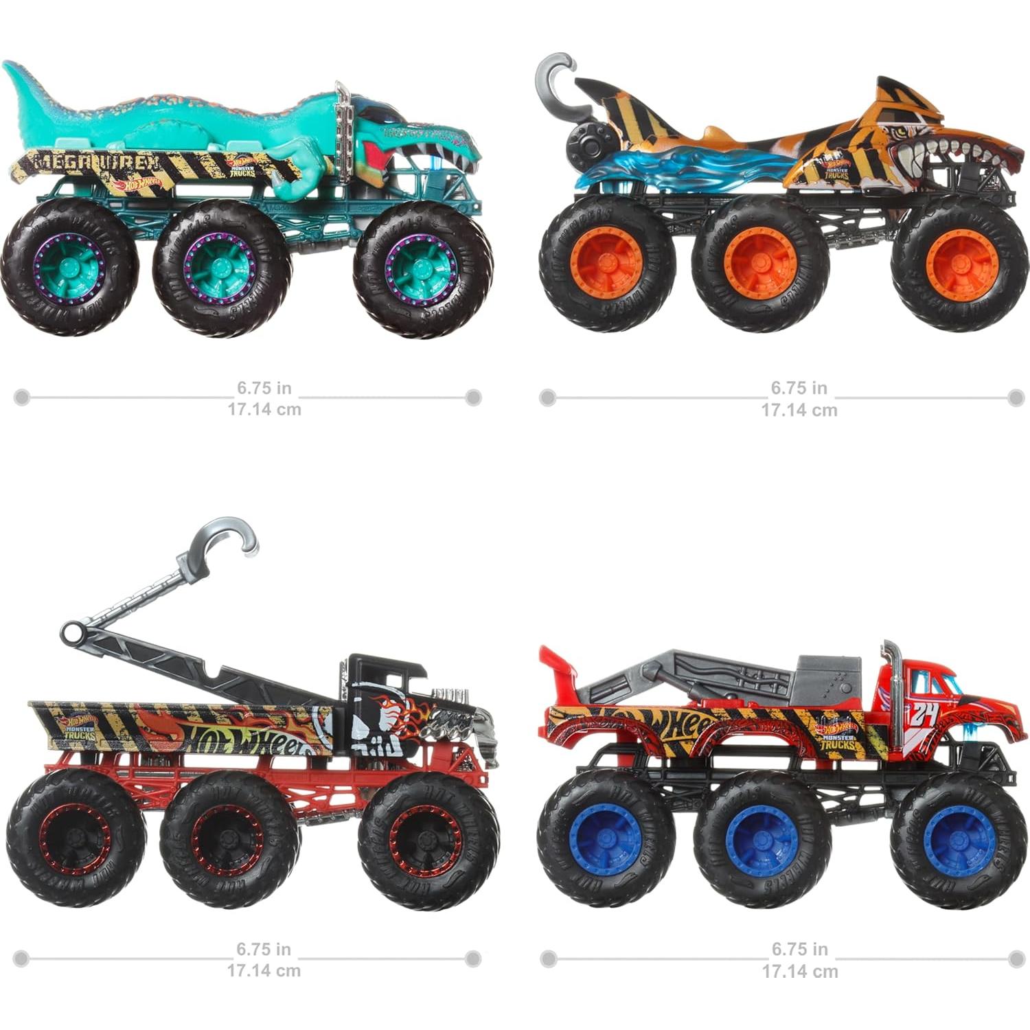 Camión Remolque Hot Wheels 1:64 con 6 Ruedas - Mattel