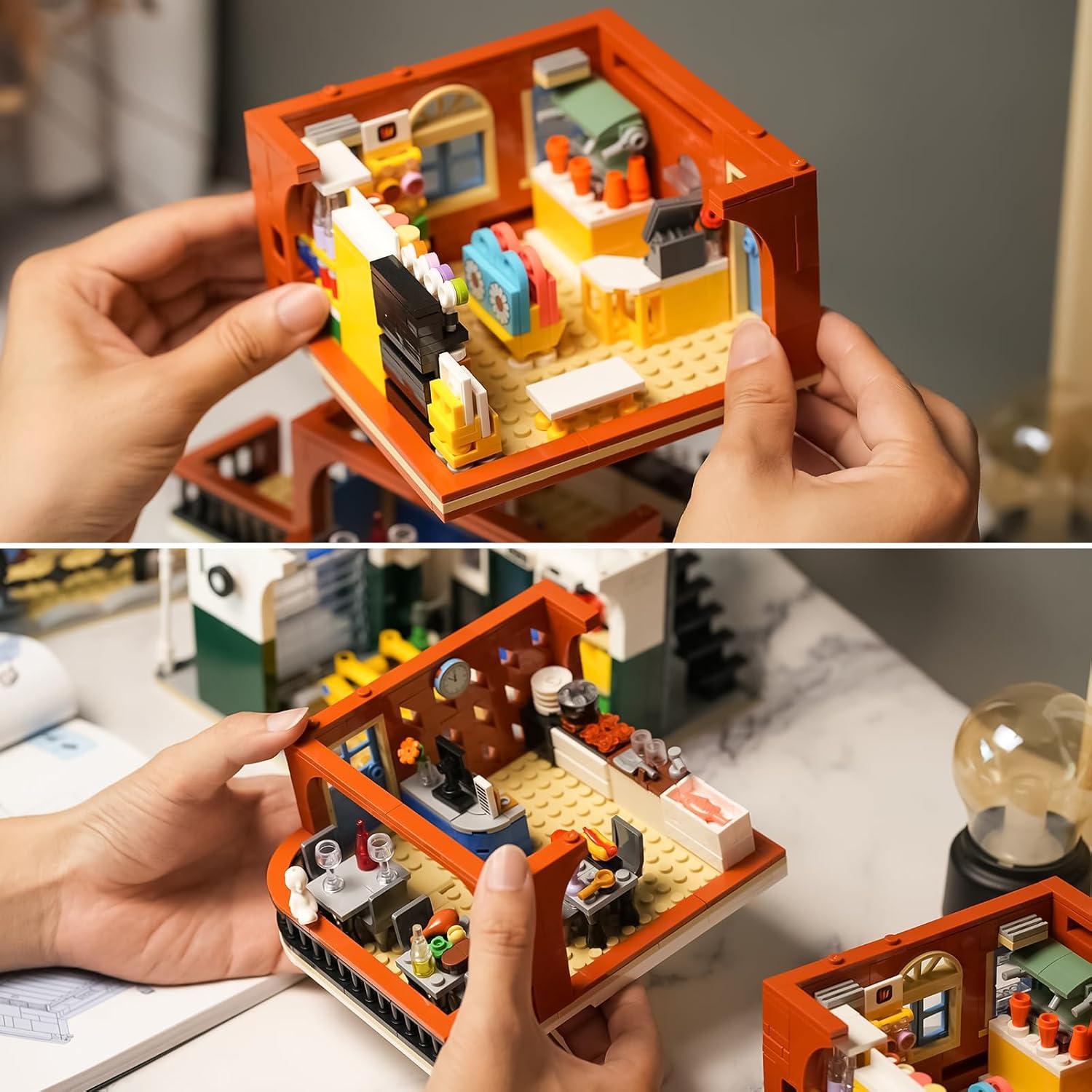 Juego de Construcción Taller de Autos ENJBRICK 1637 Piezas