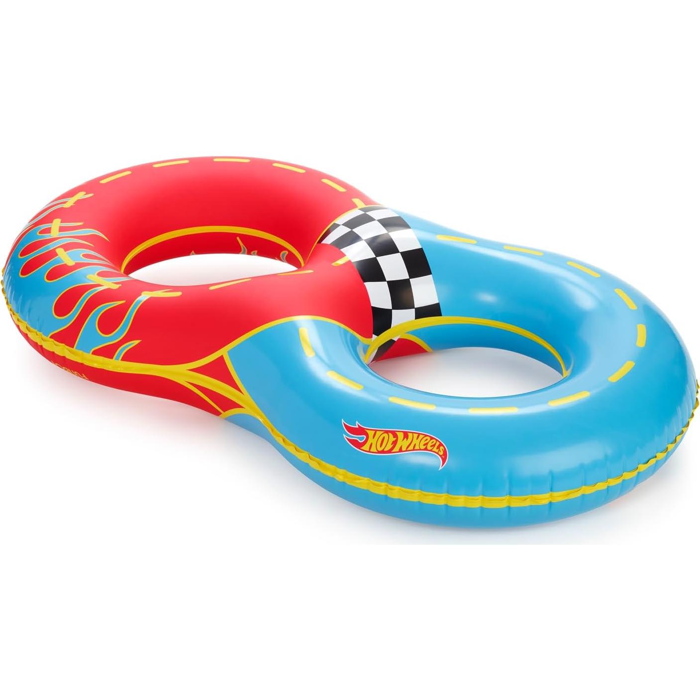 Flotador Doble Racetrack Hot Wheels FUNBOY 152.4 cm Niños