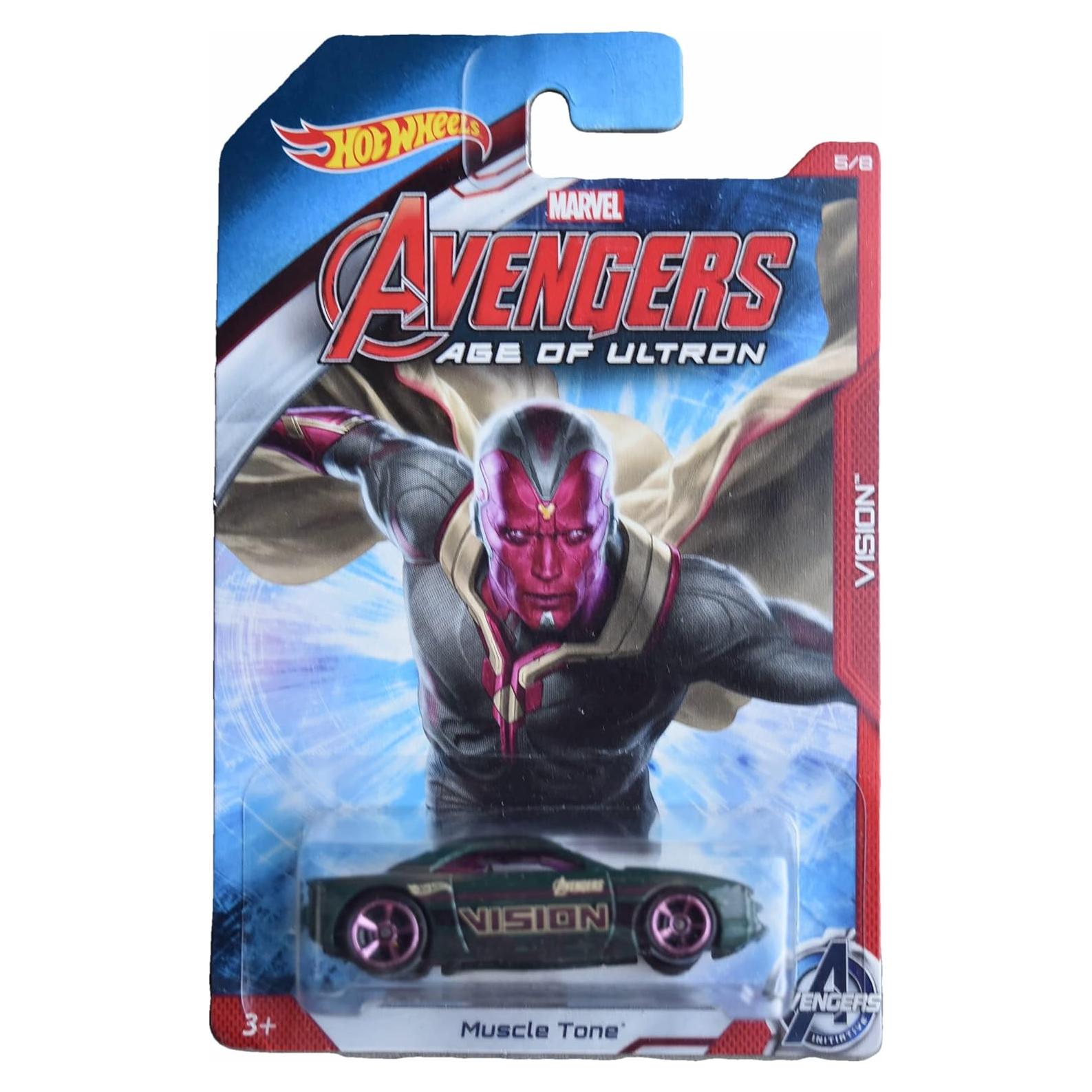 Auto Hot Wheels Vengadores Tono Muscular 1:64 Mattel