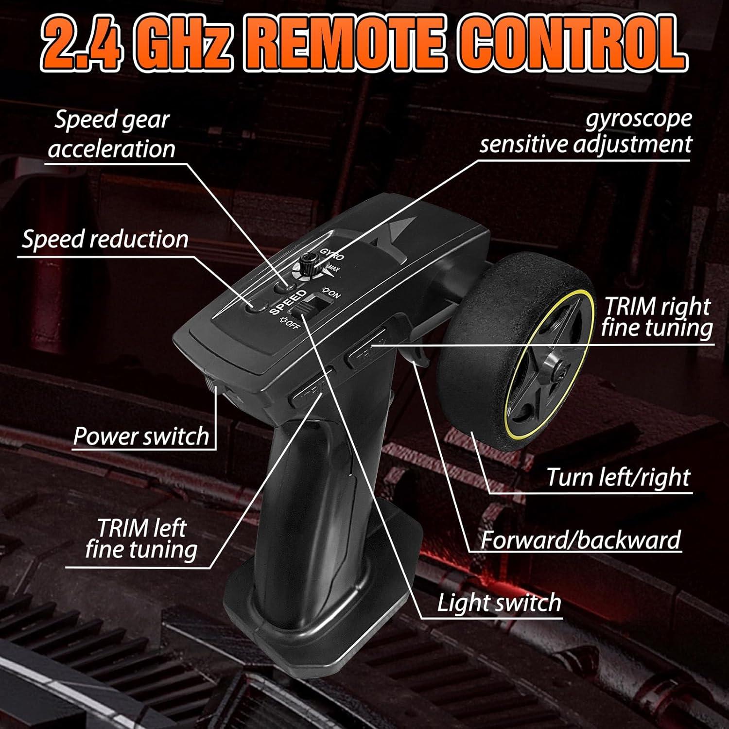 Coche RC Drift Mini 1/43 Everbigmai 4WD con Giroscopio