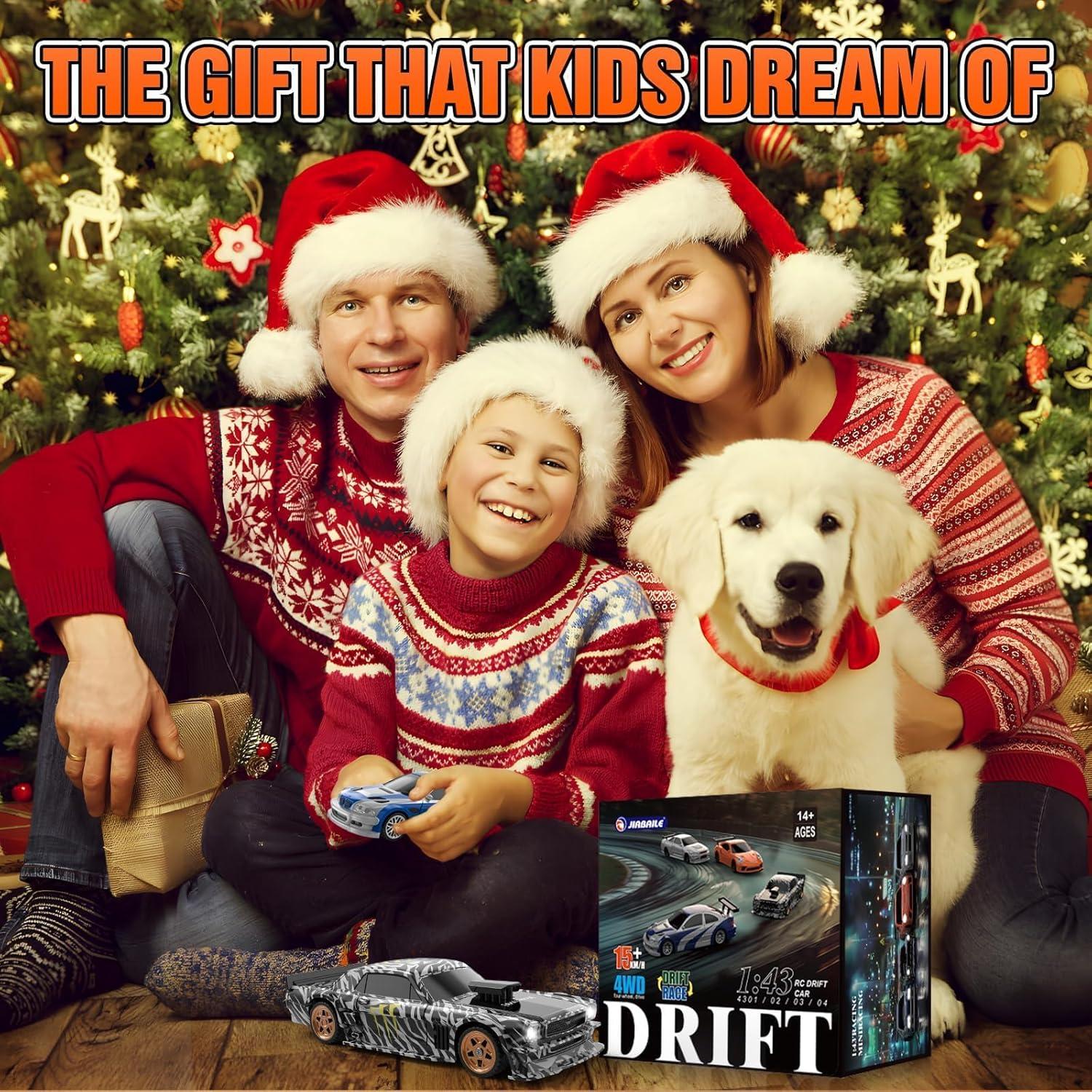 Coche RC Drift Mini 1/43 Everbigmai 4WD con Giroscopio