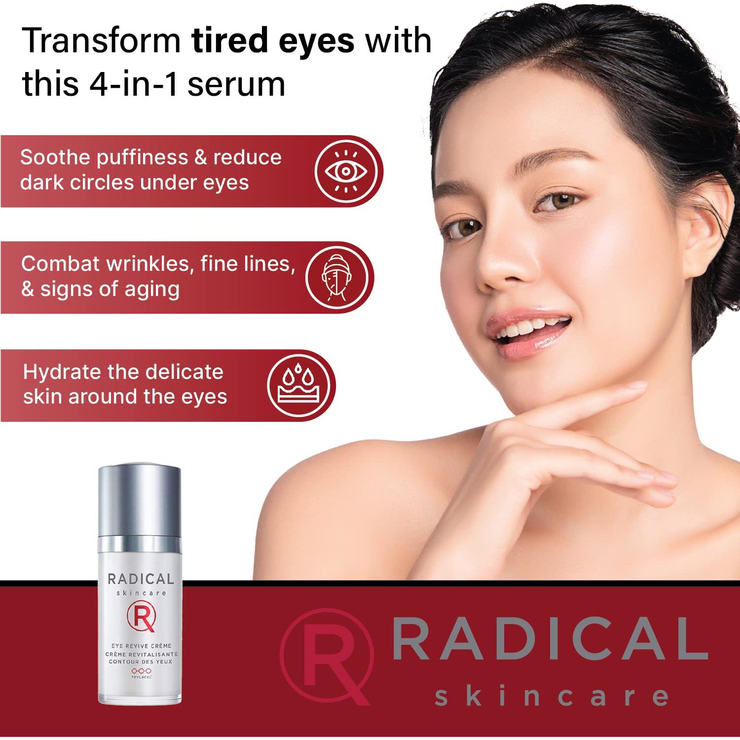 Crema Revive Ojos Radical Skincare 14.79 ml Antienvejecimiento