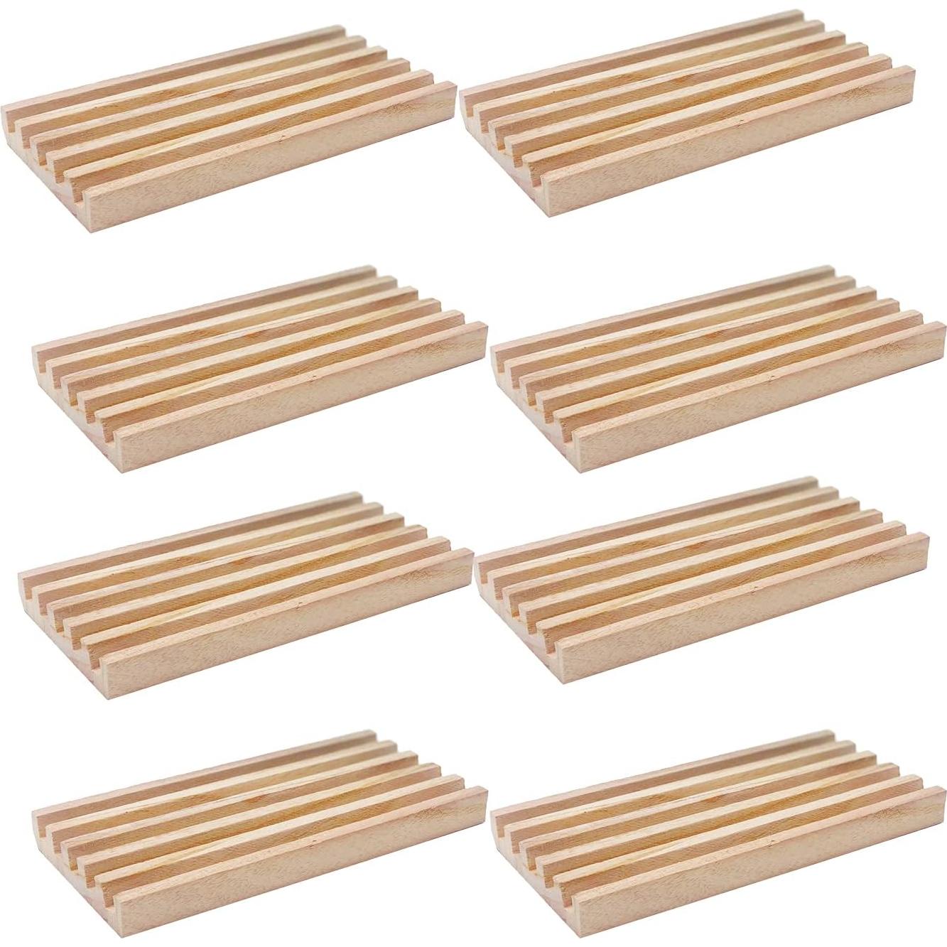 Juego de Racks de Dominó de Madera ESSAJOY Set de 8