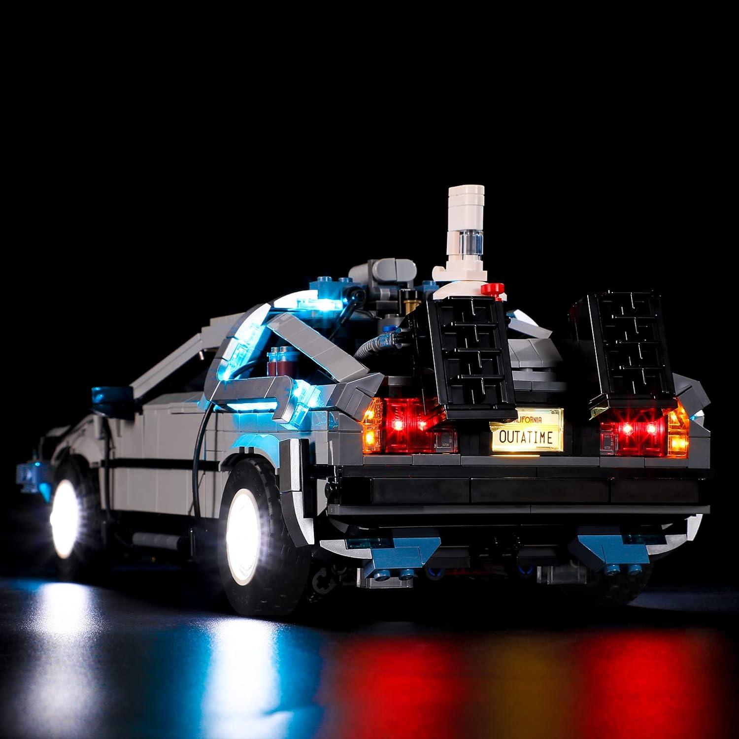 Kit de Iluminación LED BRIKSMAX para LEGO 10300 Máquina del Tiempo