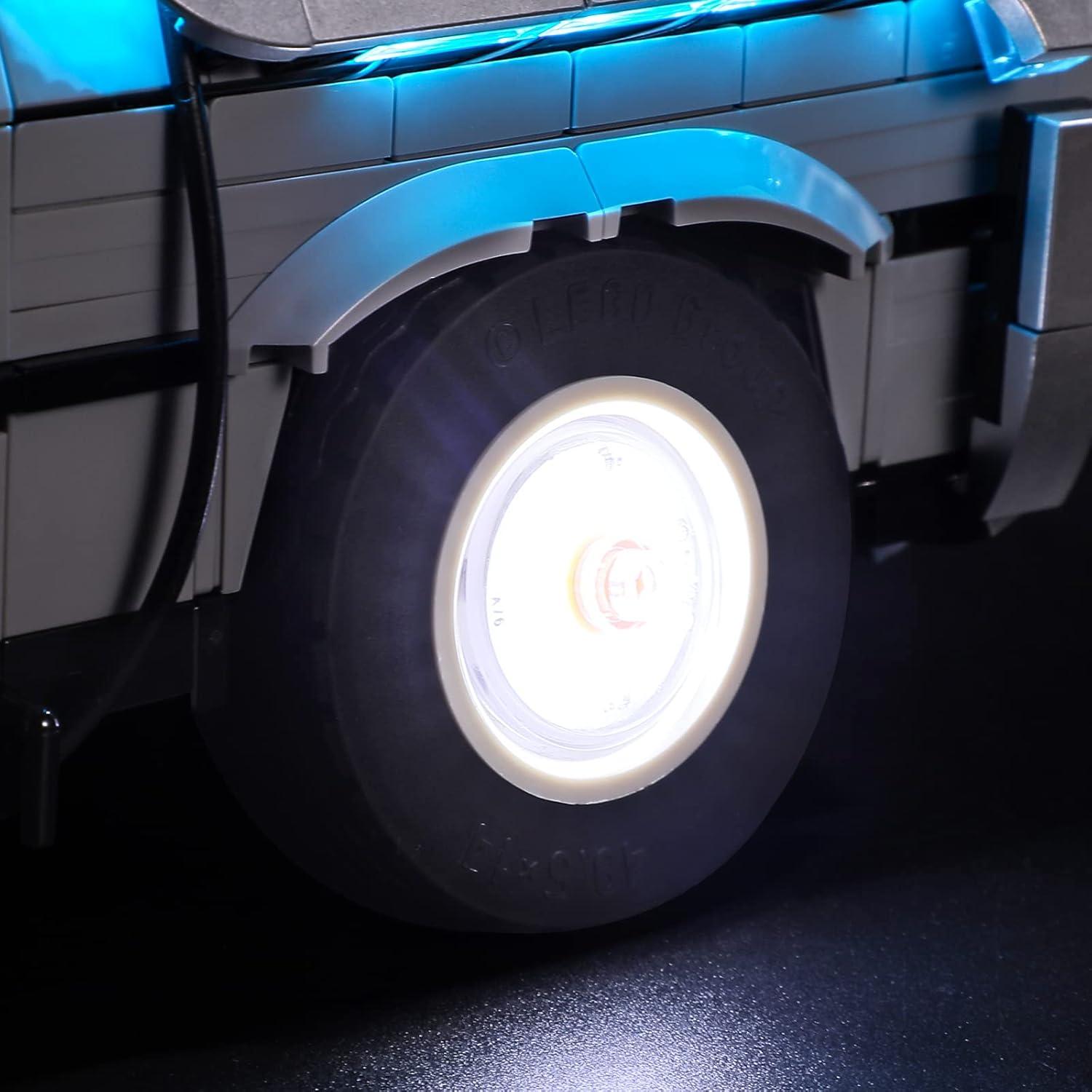 Kit de Iluminación LED BRIKSMAX para LEGO 10300 Máquina del Tiempo