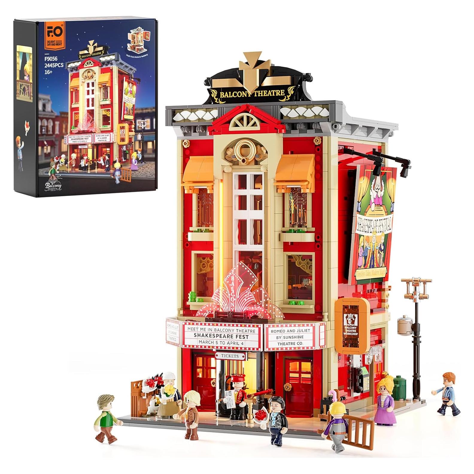 Set de Ladrillos Iluminación Teatro FUNWHOLE 2445 Piezas