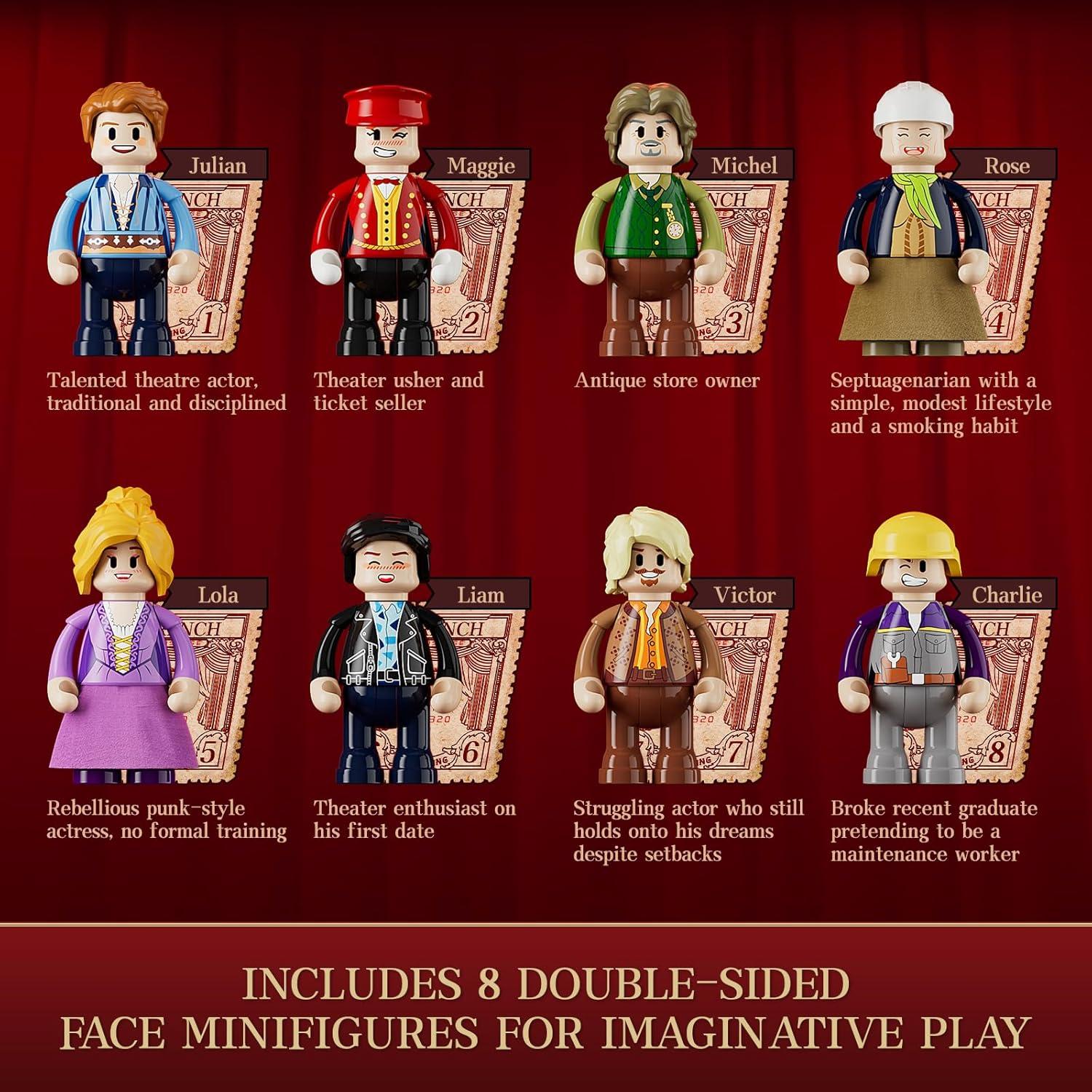 Set de Ladrillos Iluminación Teatro FUNWHOLE 2445 Piezas